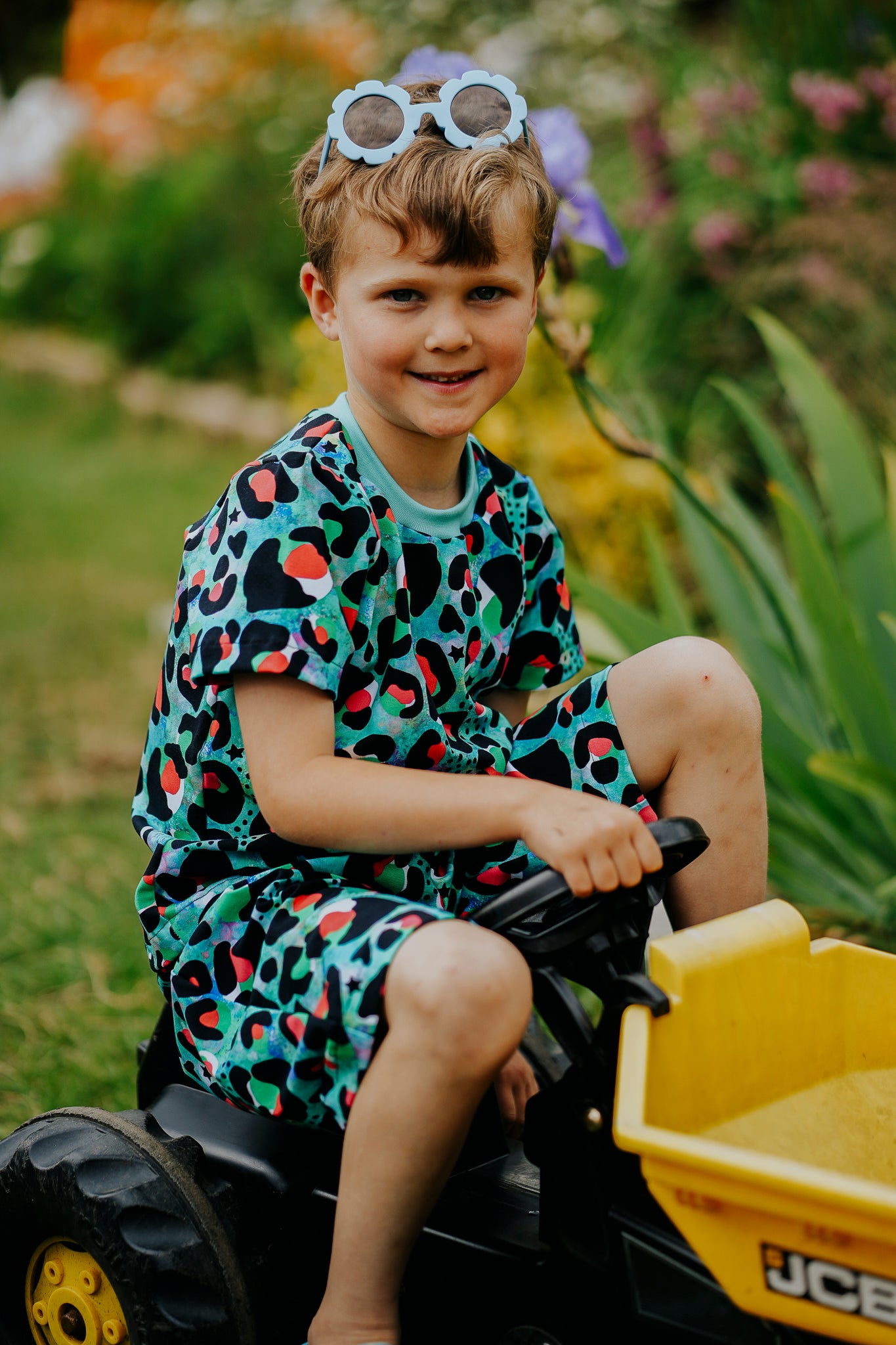 Carnival Leopard Short Sleeve Baby & Toddler Jersey T-Shirt