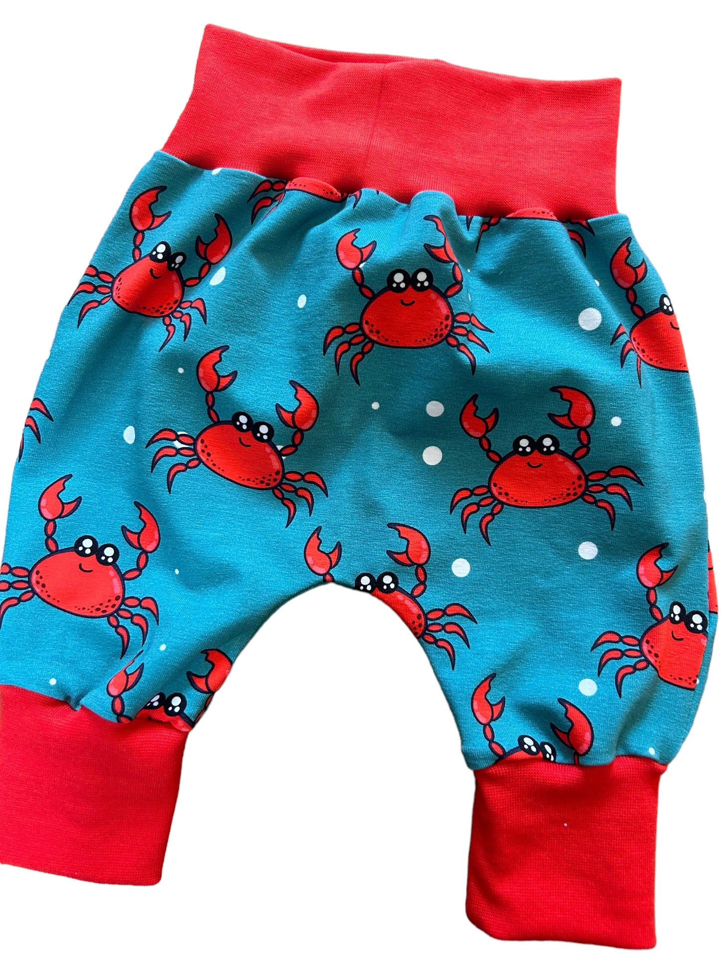 Happy Crab Jersey Baby & Toddler Harem Pants