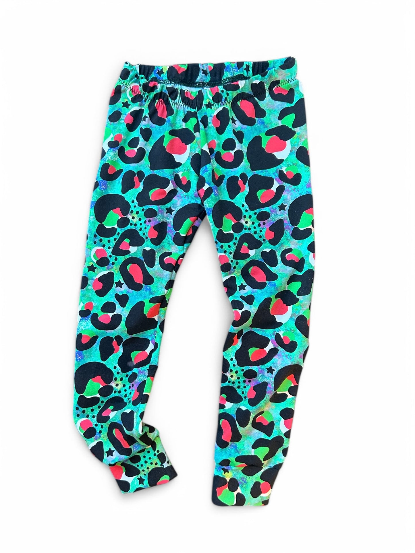Carnival Leopard Print Toddler & Children's Jersey Leggings