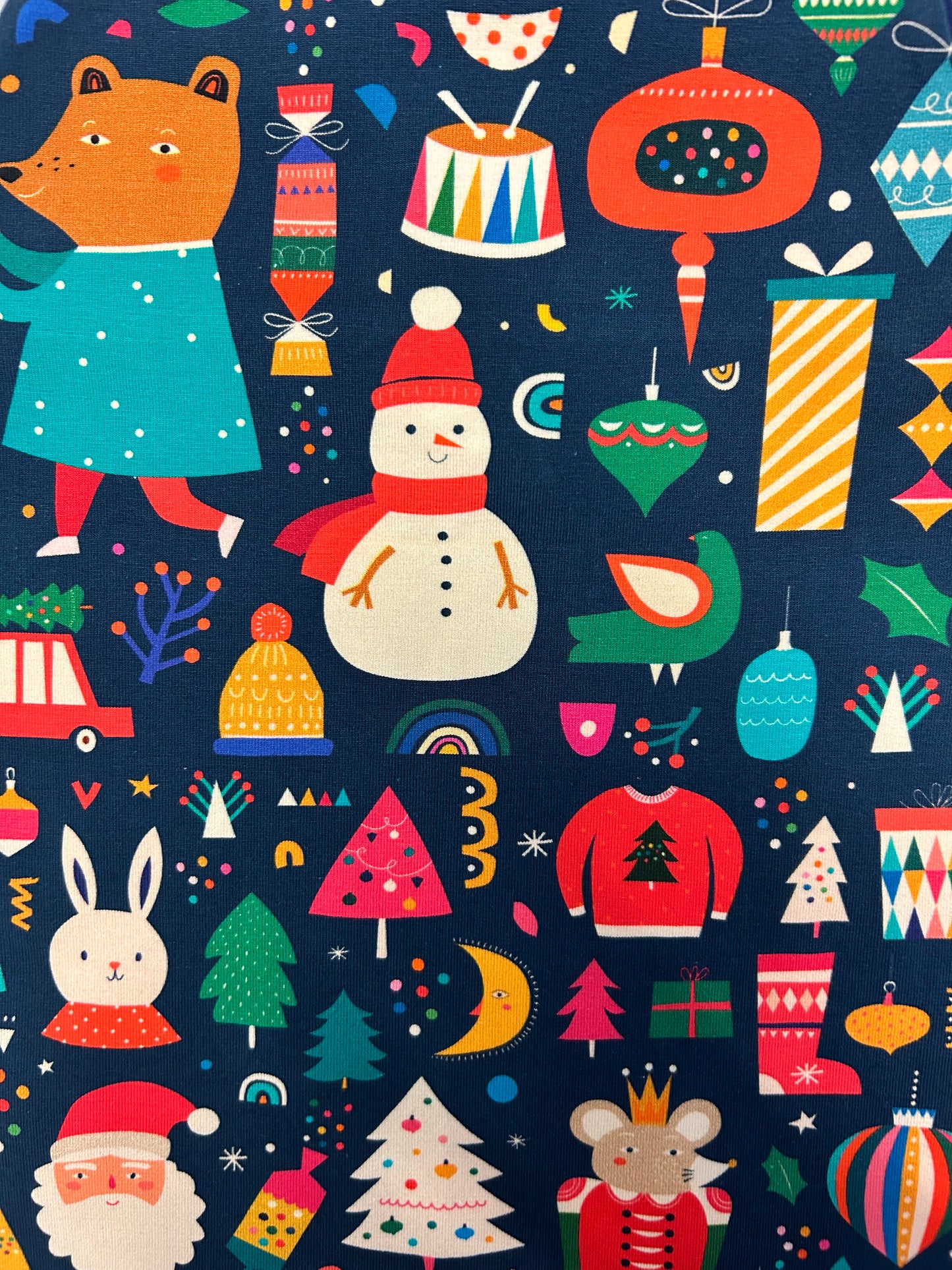 Festive Christmas Jersey Baby & Toddler Harem Pants