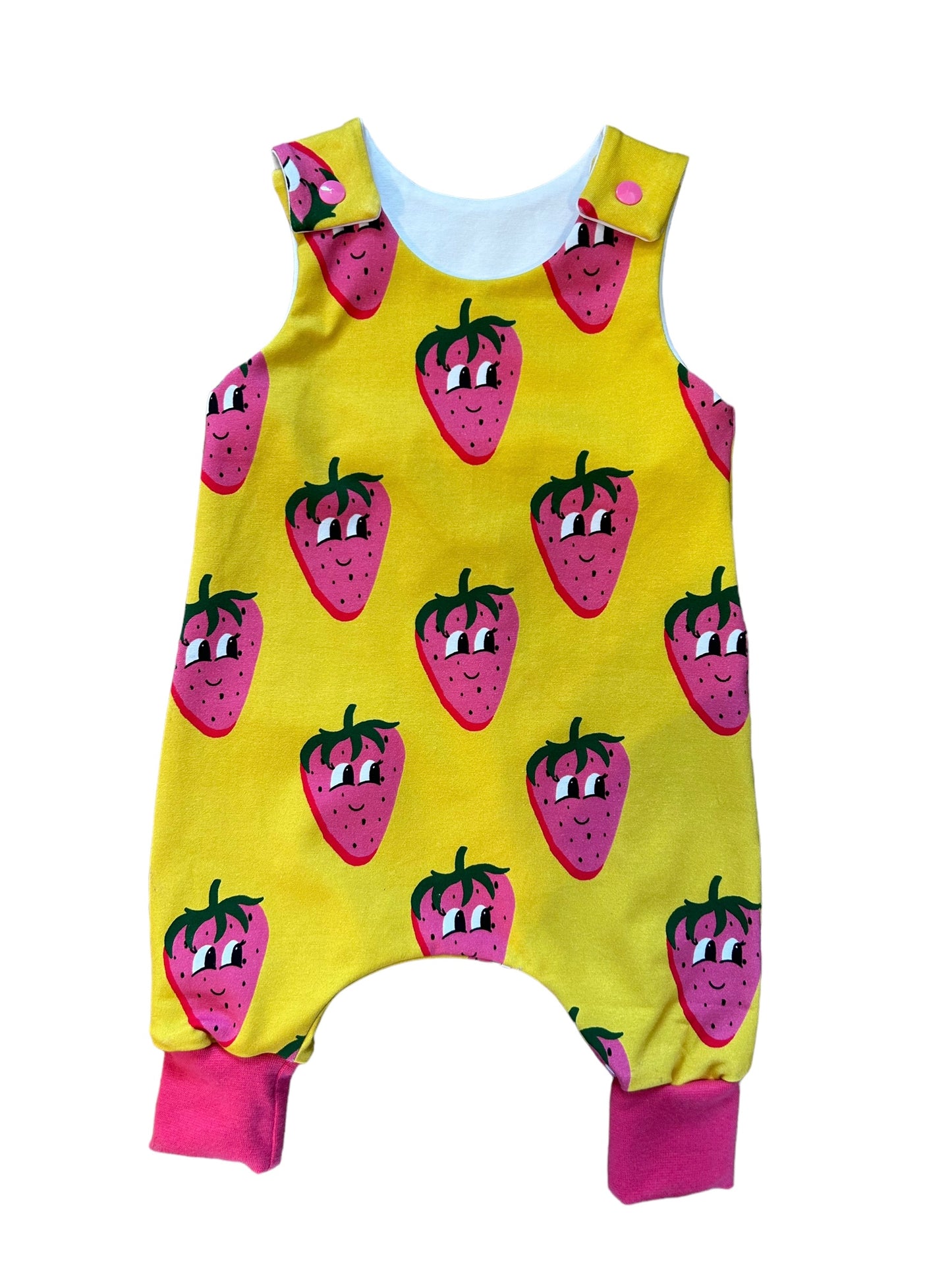 Strawberry Baby & Toddler Jersey Romper