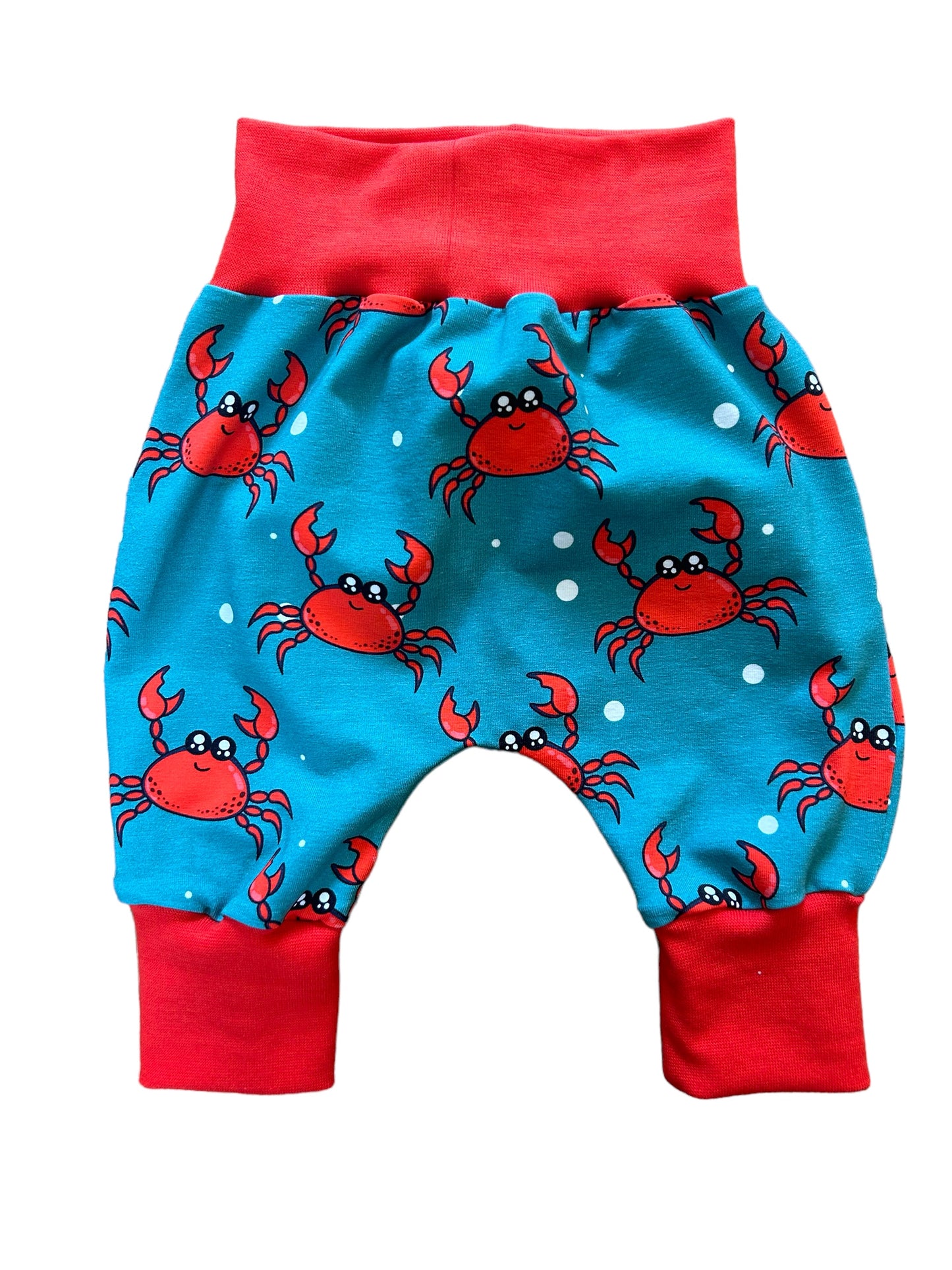 Happy Crab Jersey Baby & Toddler Harem Pants
