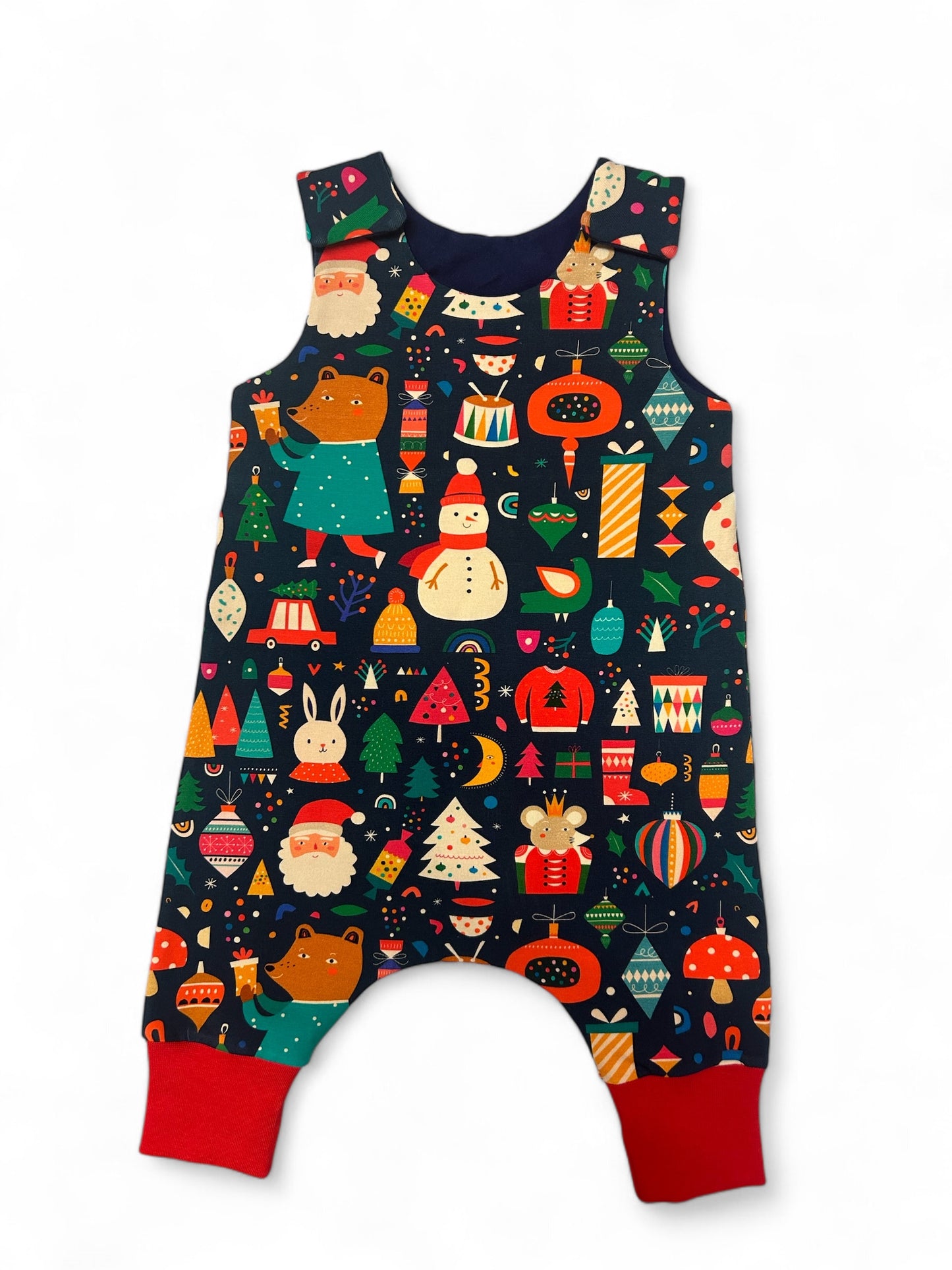 Festive Christmas Baby & Toddler Jersey Romper