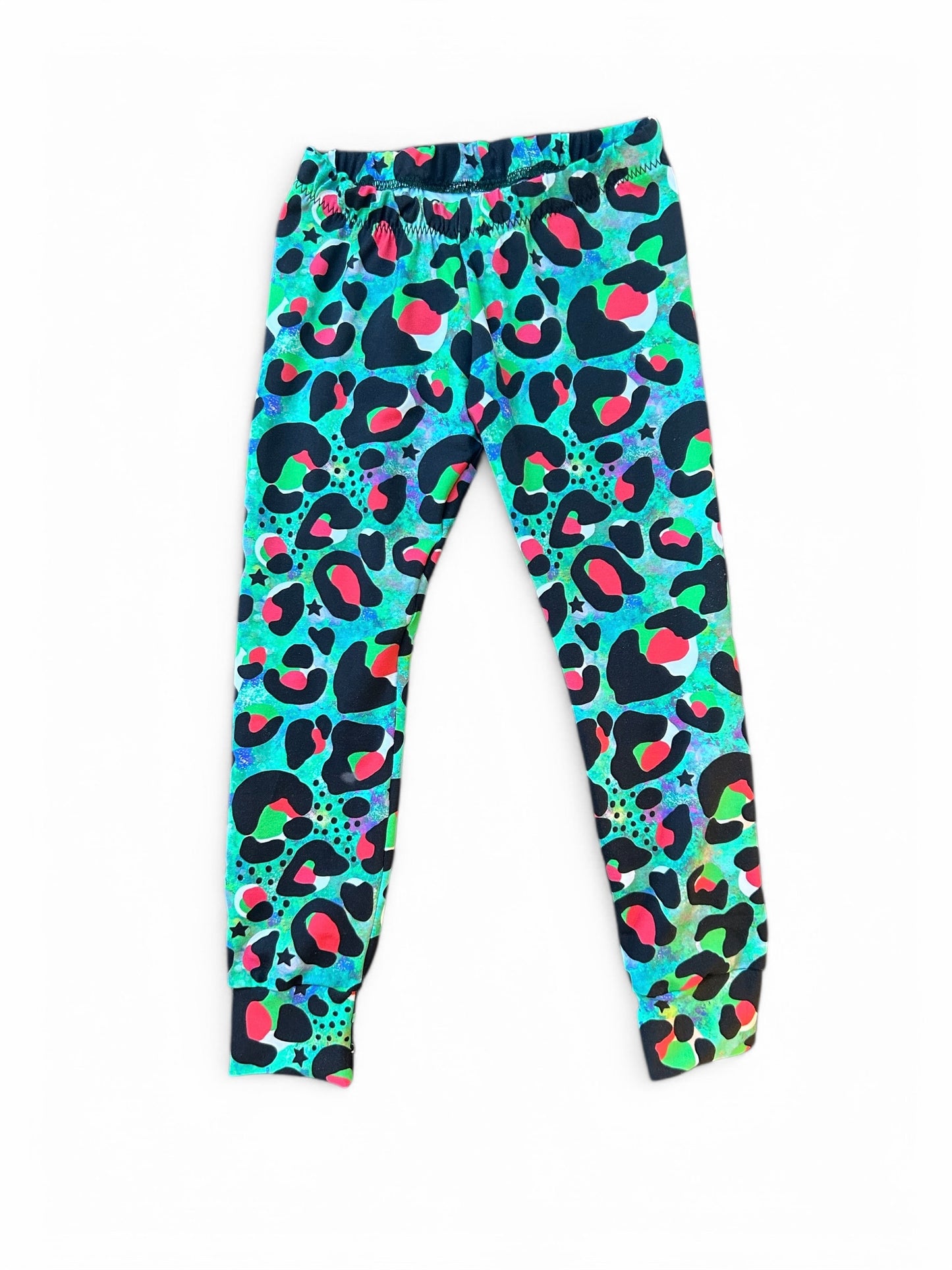 Carnival Leopard Print Toddler & Children's Jersey Leggings