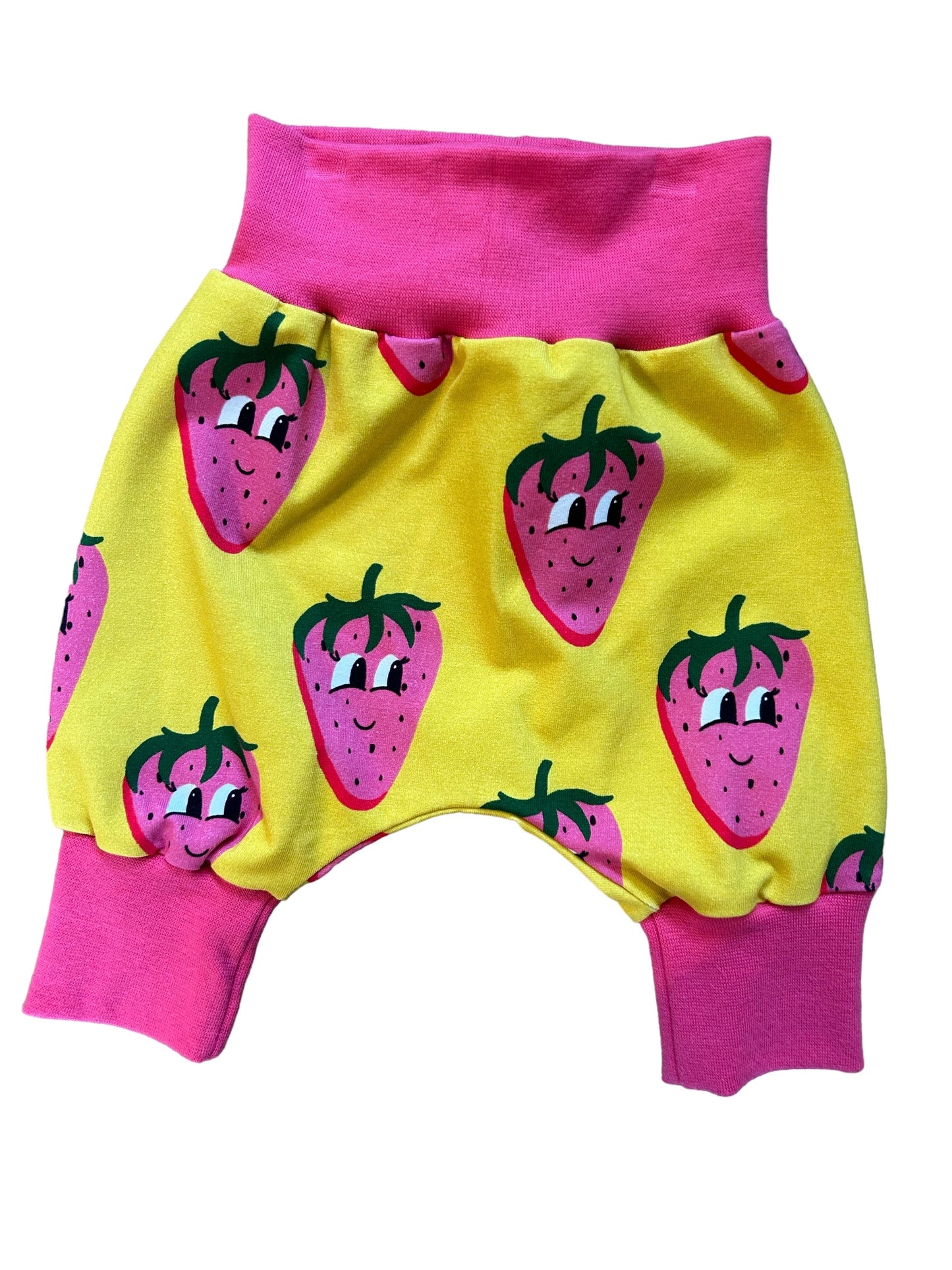 Strawberry Print Jersey Baby & Toddler Harem Pants