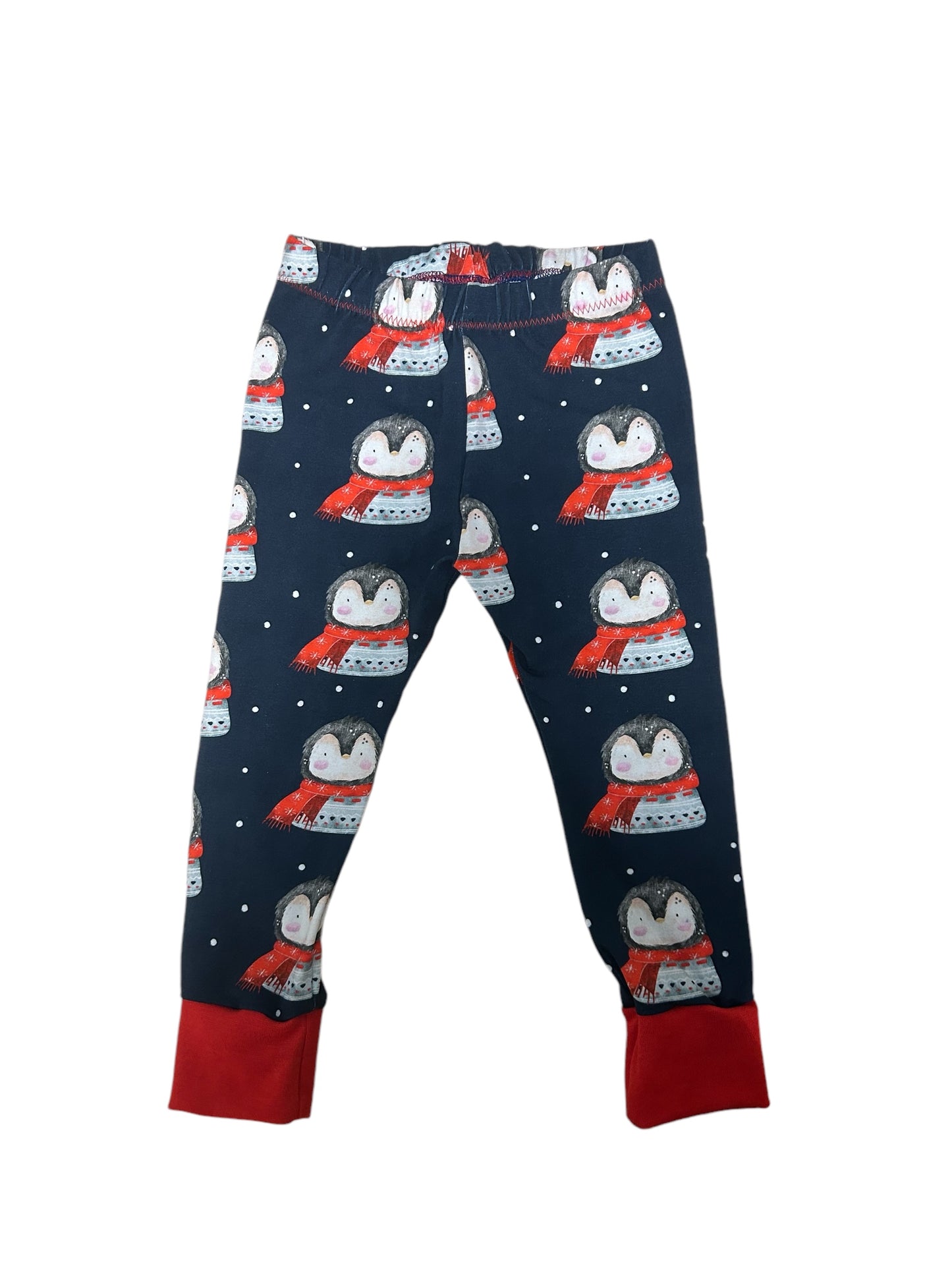 Christmas Penguins Toddler & Children's Jersey Leggings