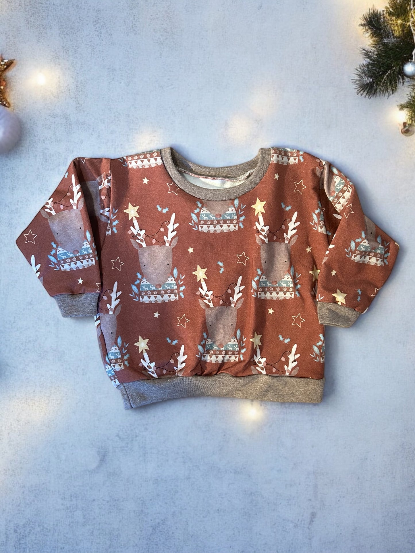 Rufus Reindeer Baby & Children's Sweater