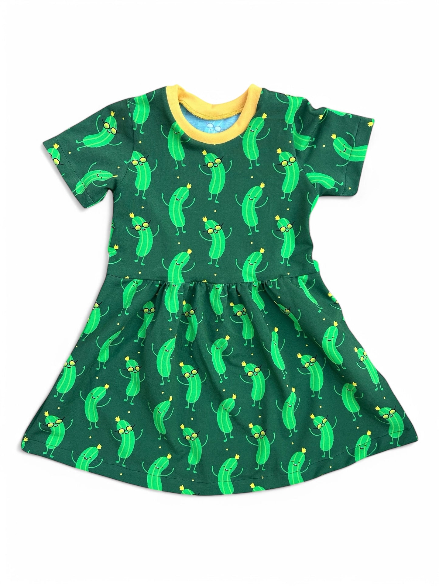 Dancing Pickles Short Sleeve Baby & Toddler Jersey Dress