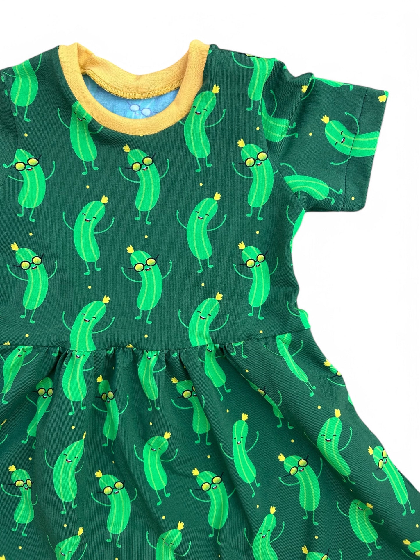 Dancing Pickles Short Sleeve Baby & Toddler Jersey Dress