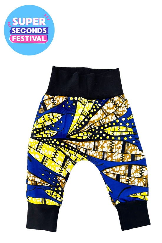 Feather Tribal Baby & Toddler Harem Pants