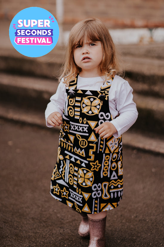 Aztec Toddler & Children's Pinafore Dress
