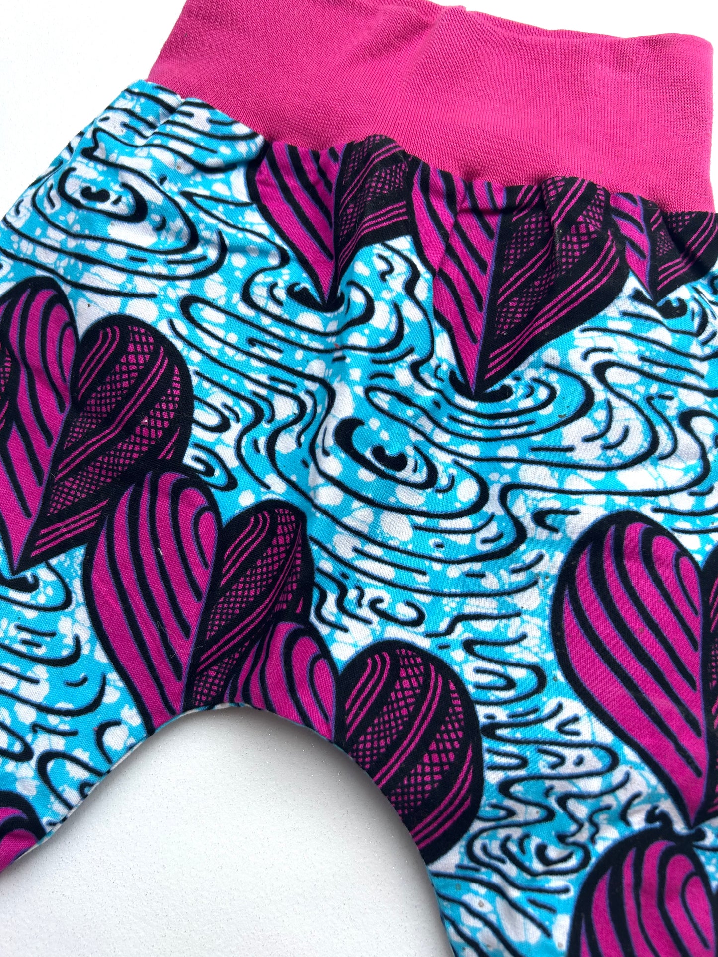 Swimming Hearts Baby & Toddler Harem Pants