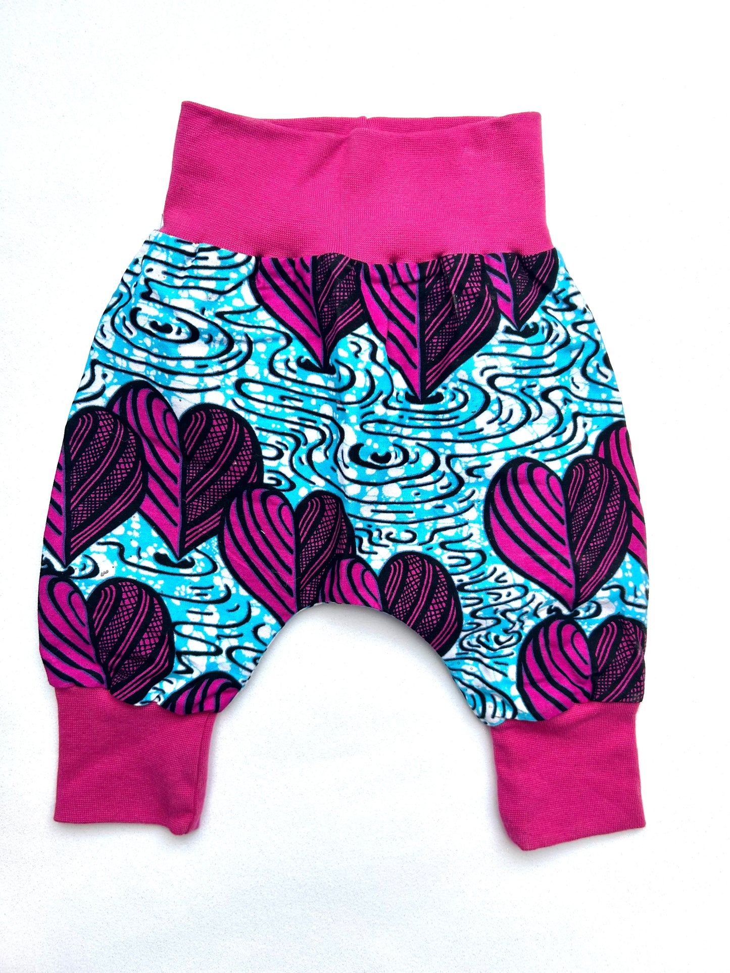 Swimming Hearts Baby & Toddler Harem Pants