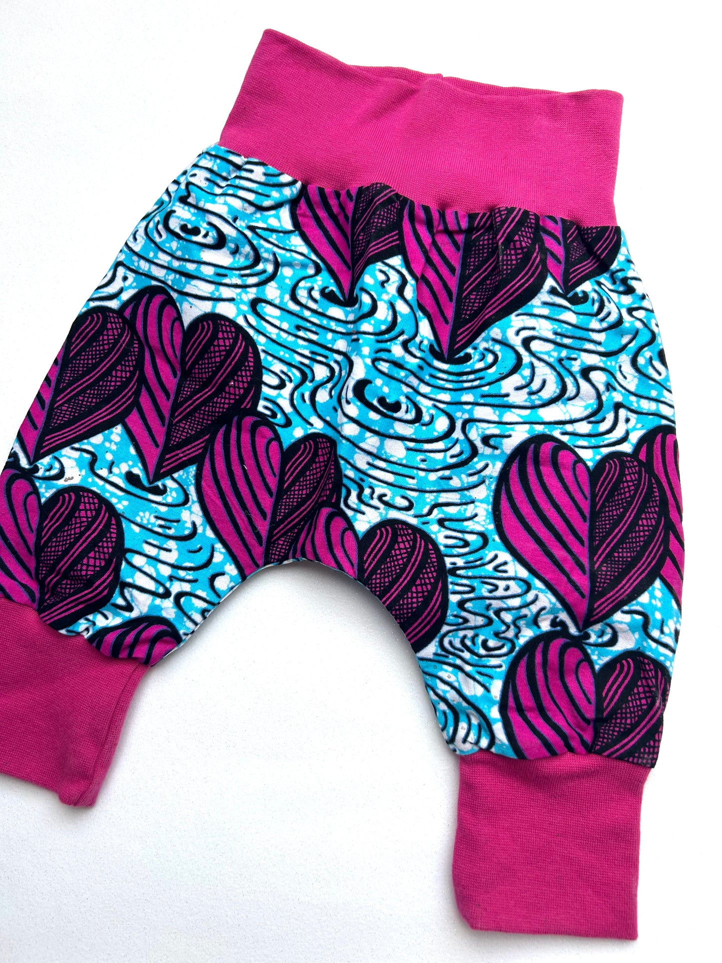 Swimming Hearts Baby & Toddler Harem Pants
