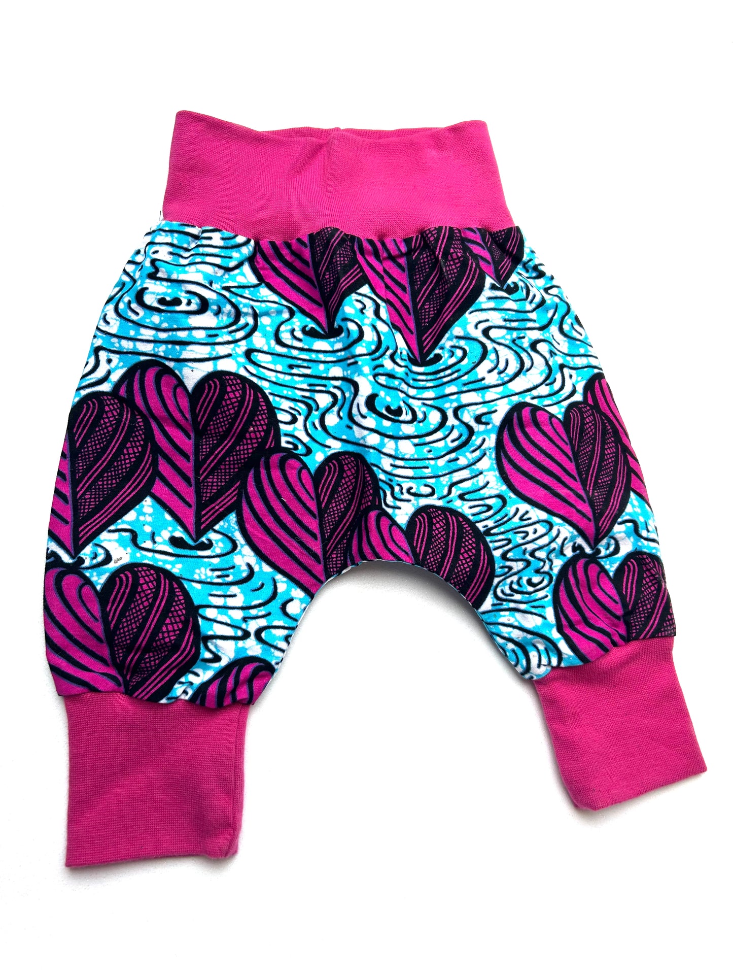 Swimming Hearts Baby & Toddler Harem Pants