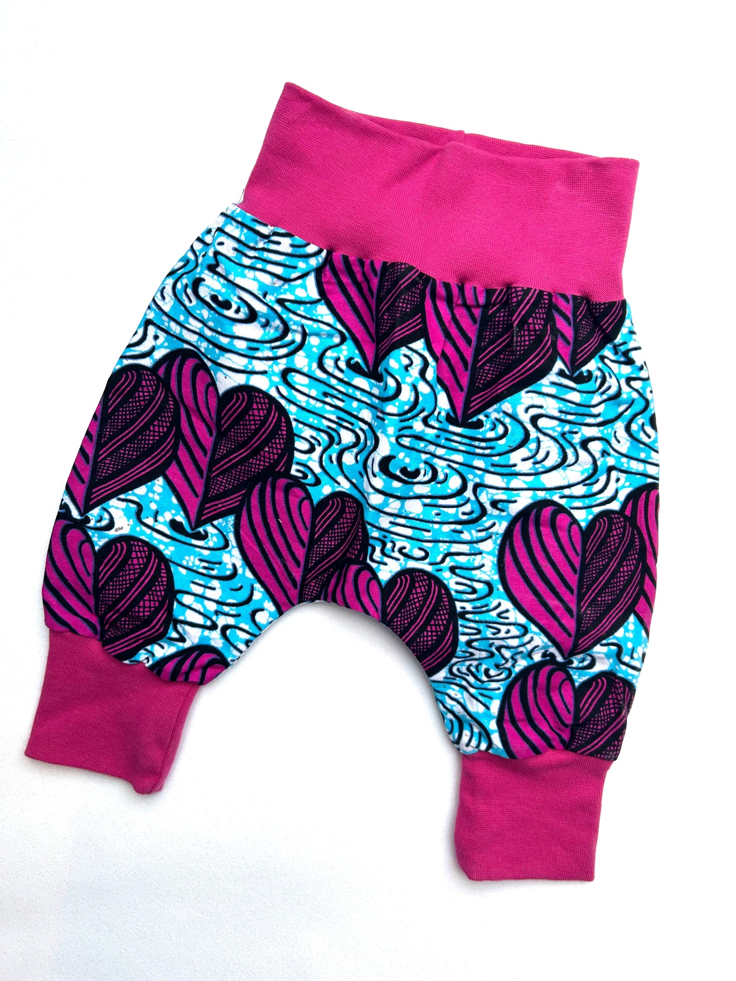 Swimming Hearts Baby & Toddler Harem Pants