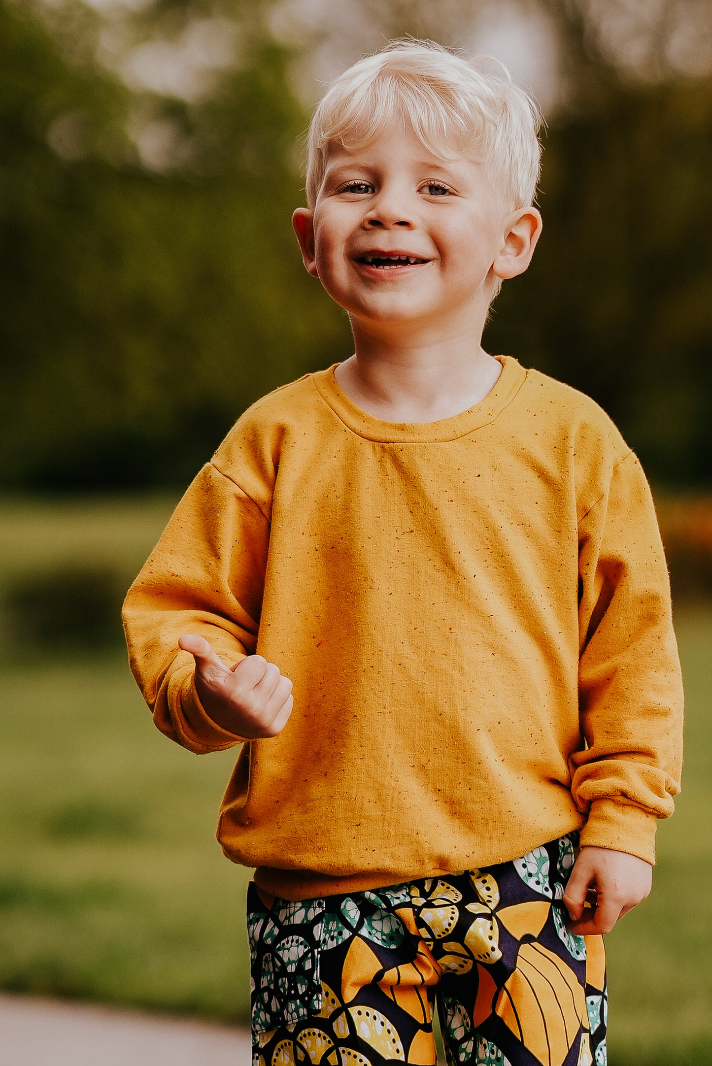 Mustard Yellow Baby & Children's Sweater