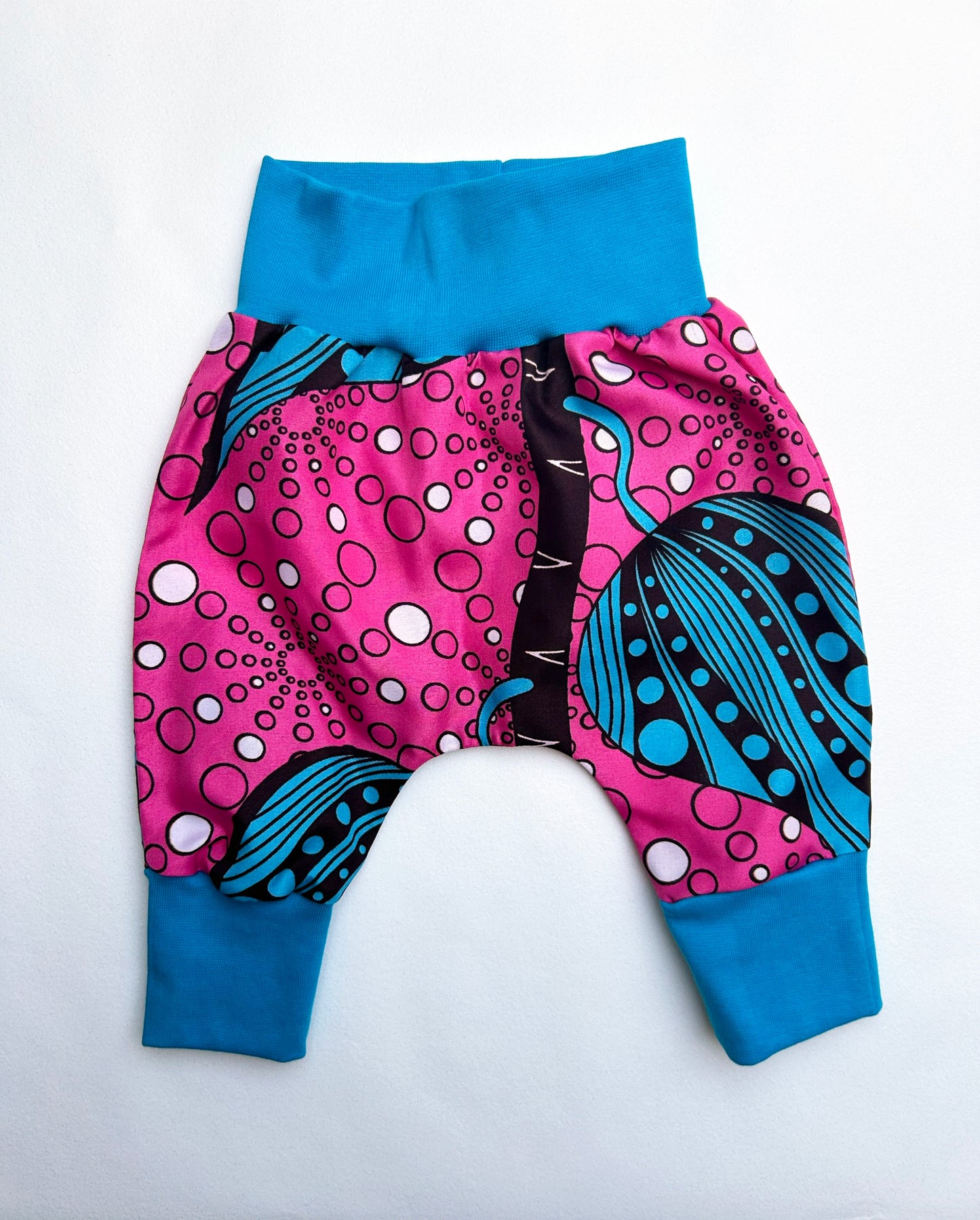 Pink Swirl Baby & Toddler Harem Pants