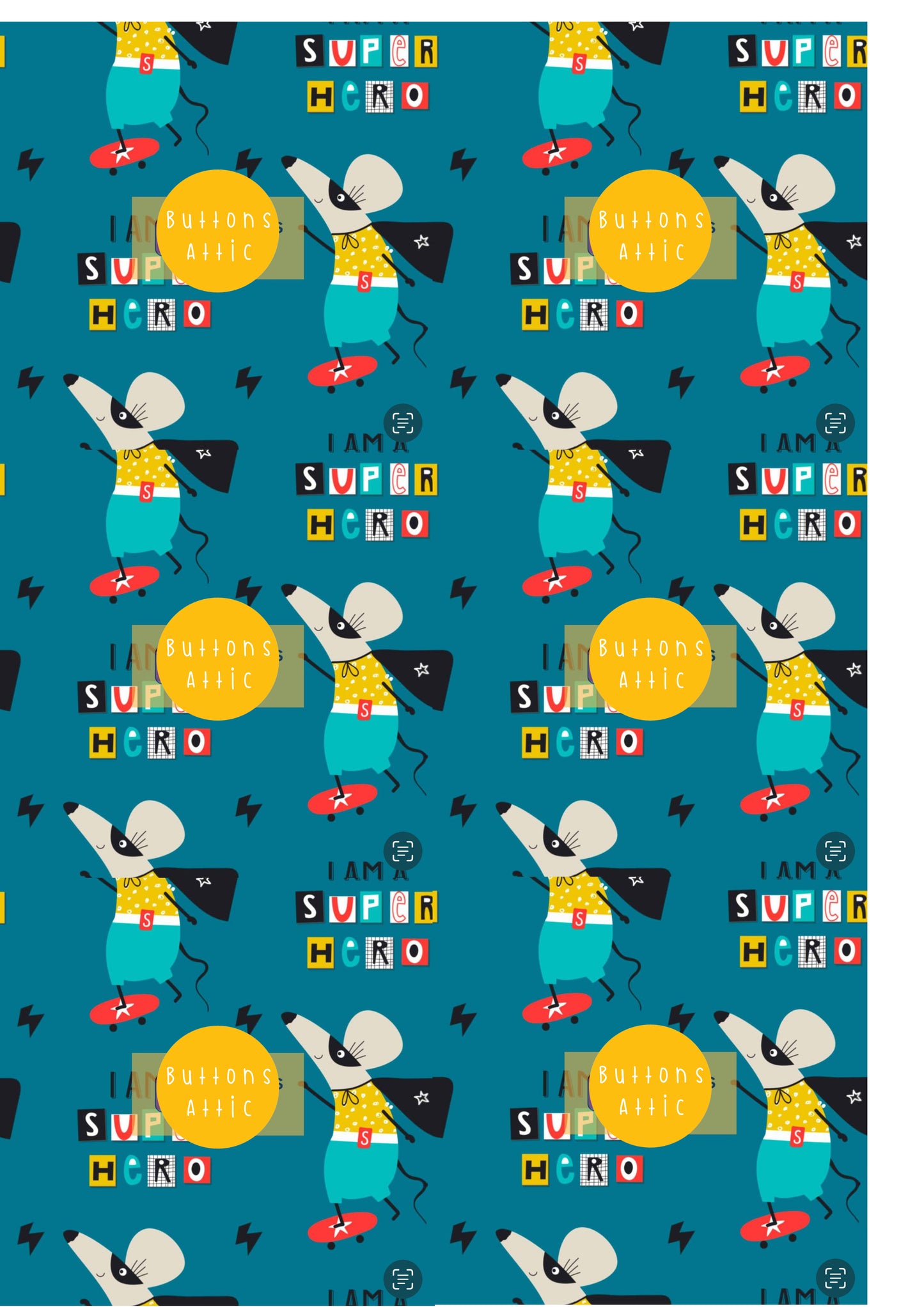 Super Hero Mouse Baby & Toddler Jersey Romper