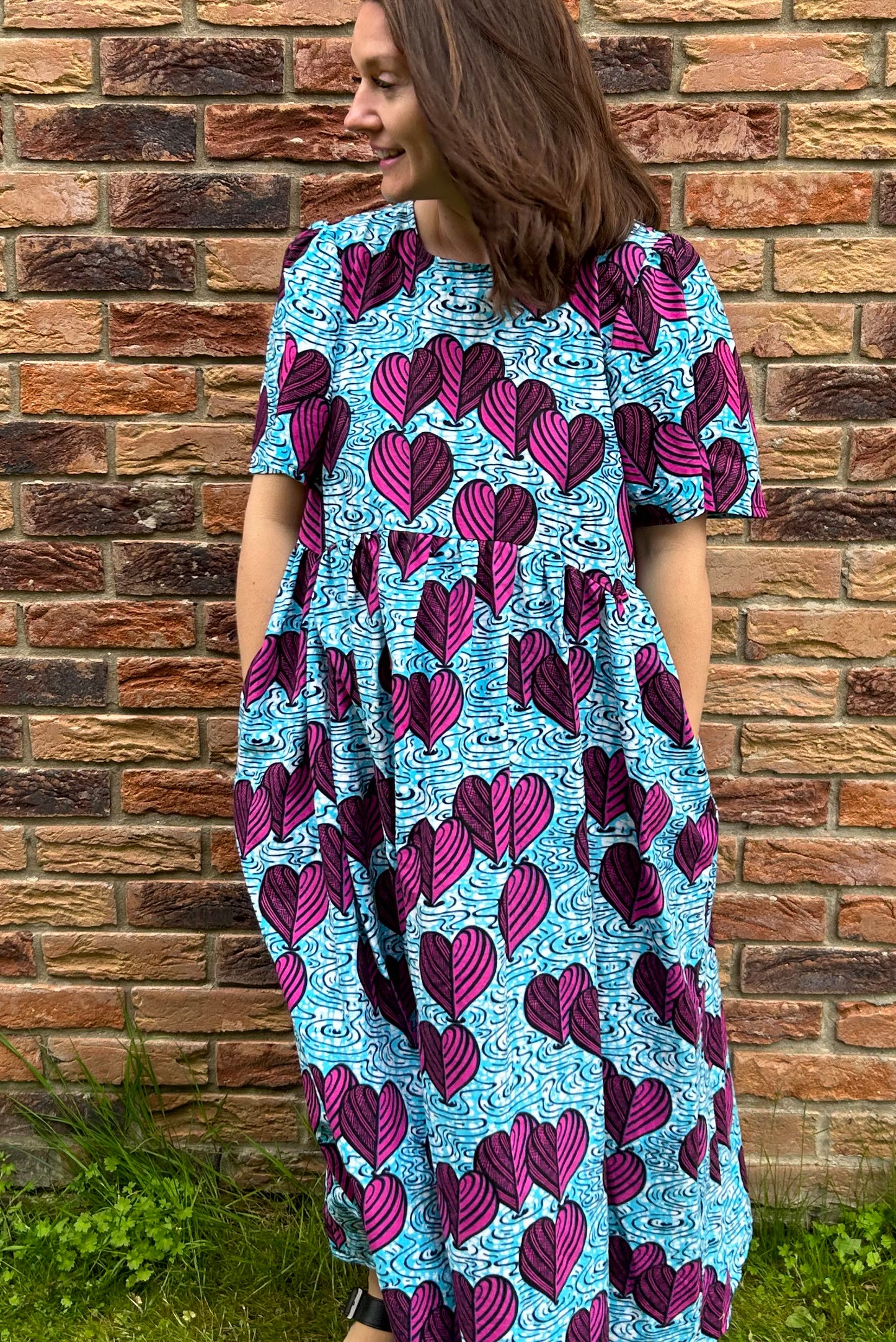 Swimming Hearts Women's Dress