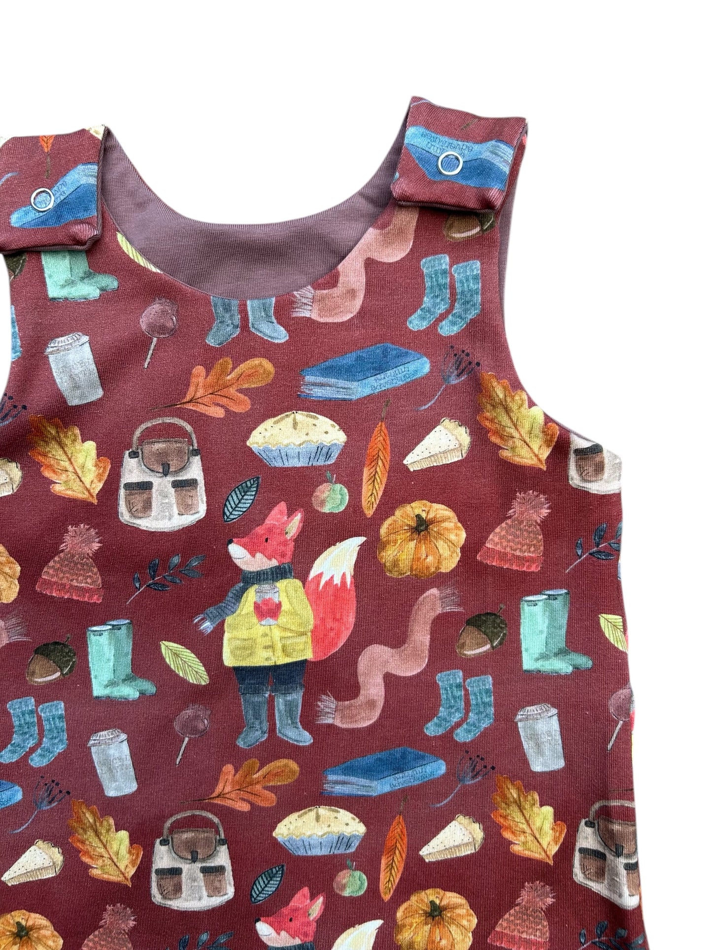 Autumn Mr Fox Baby & Toddler Jersey Romper