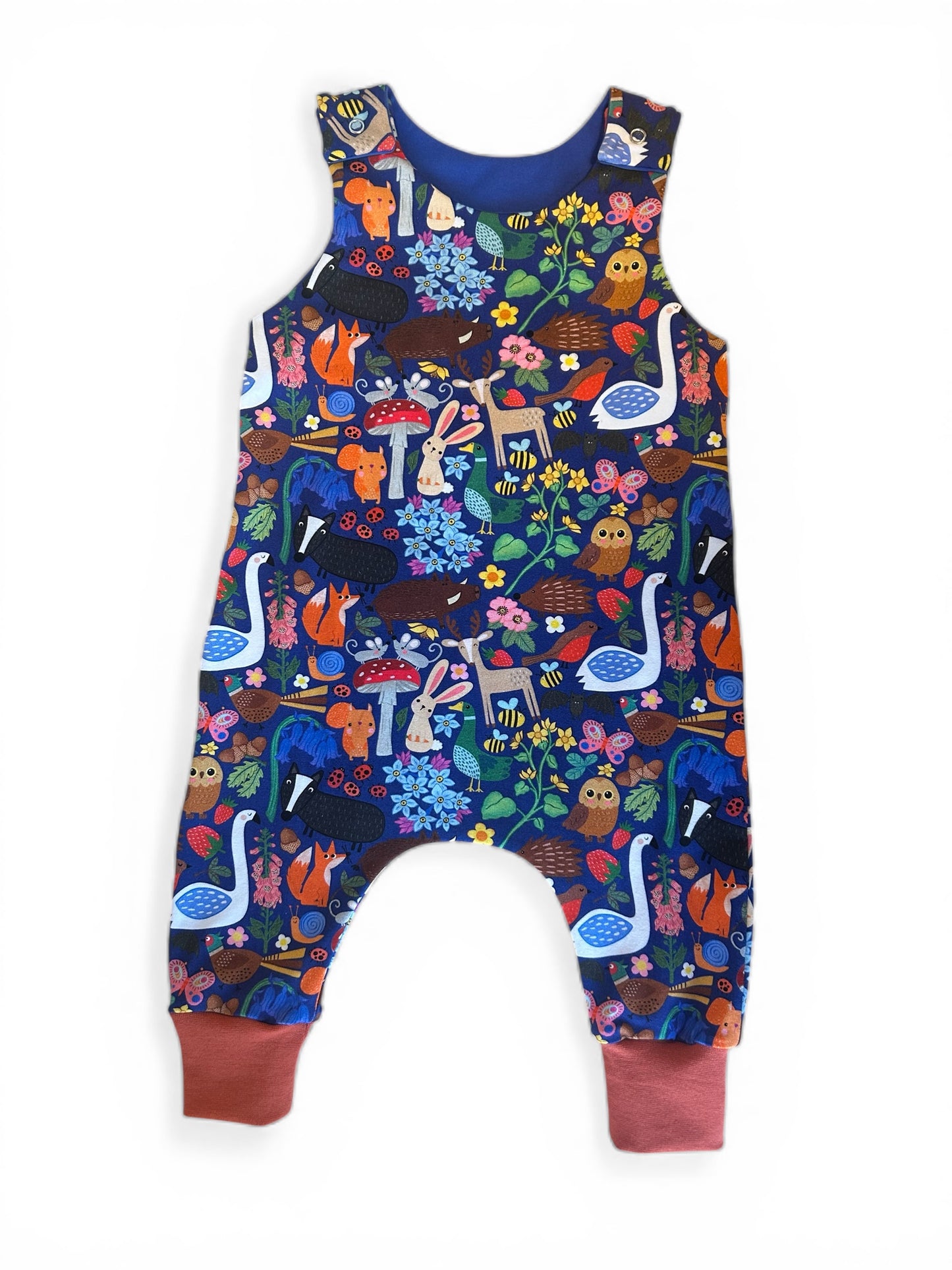 Woodland Animals Baby & Toddler Jersey Romper