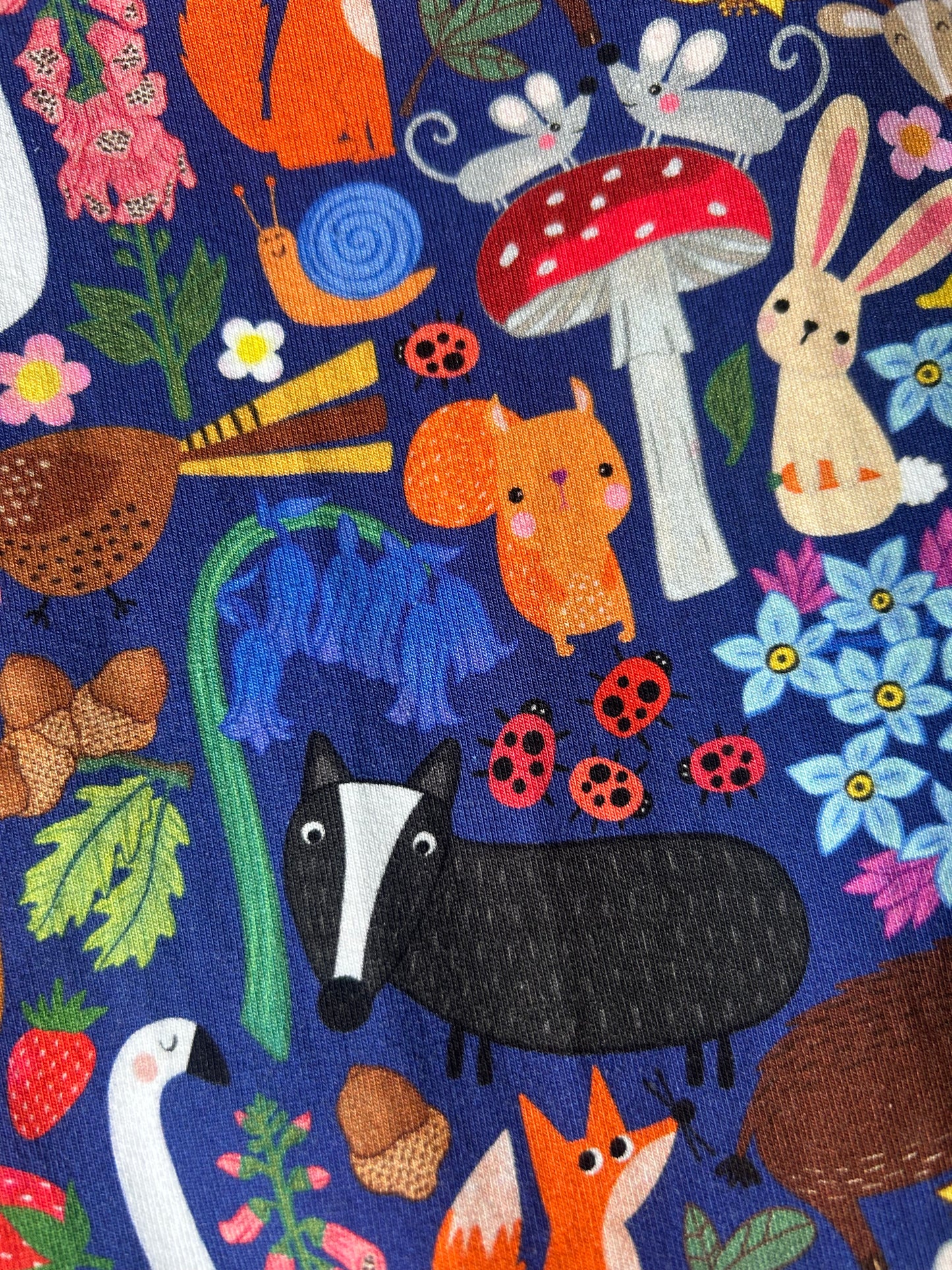 **Pre Order - back in stock mid June**  Woodland Animals Toddler & Children's Jersey Leggings