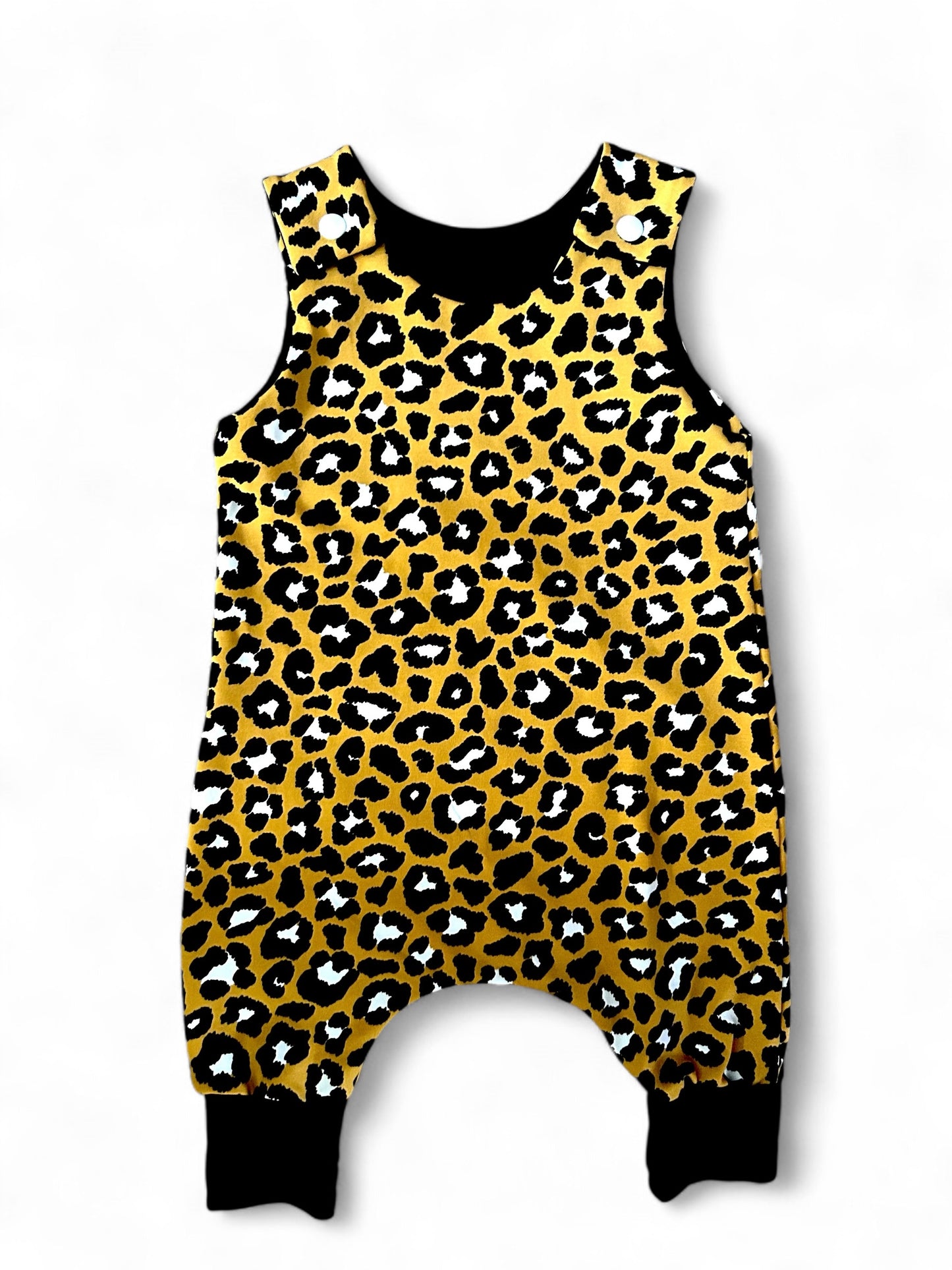 Leopard Print Baby & Toddler Jersey Romper