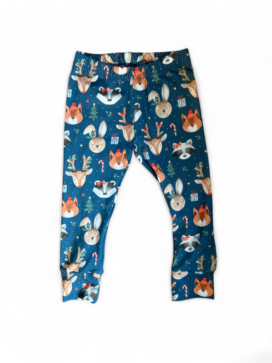 Festive Animals Toddler & Children's Jersey Leggings