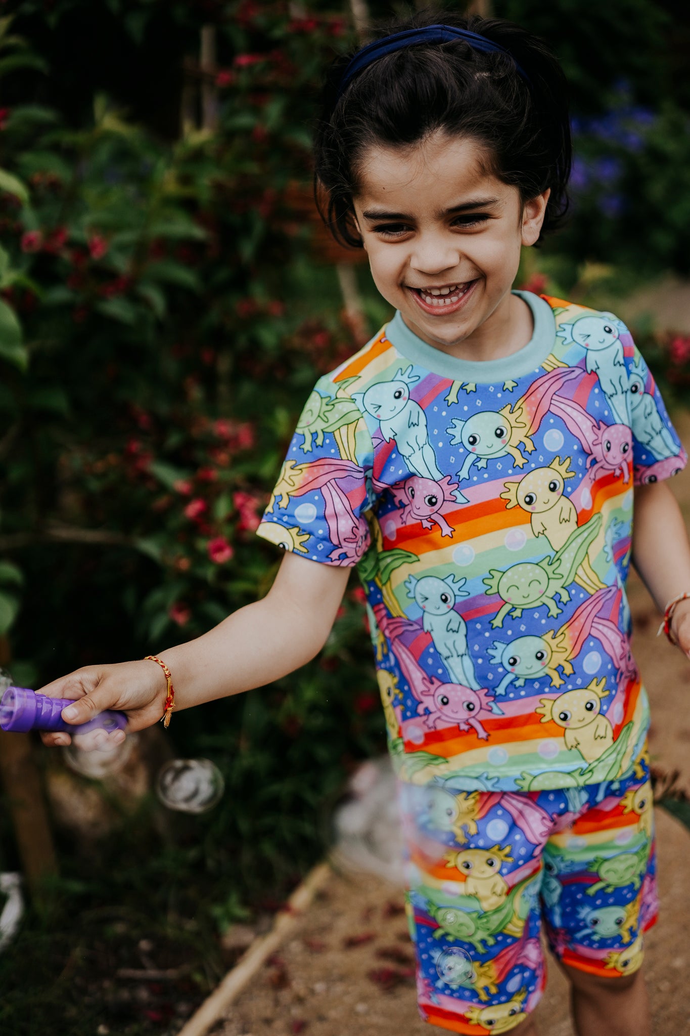 Axolotl Short Sleeve Baby & Toddler Jersey T-Shirt