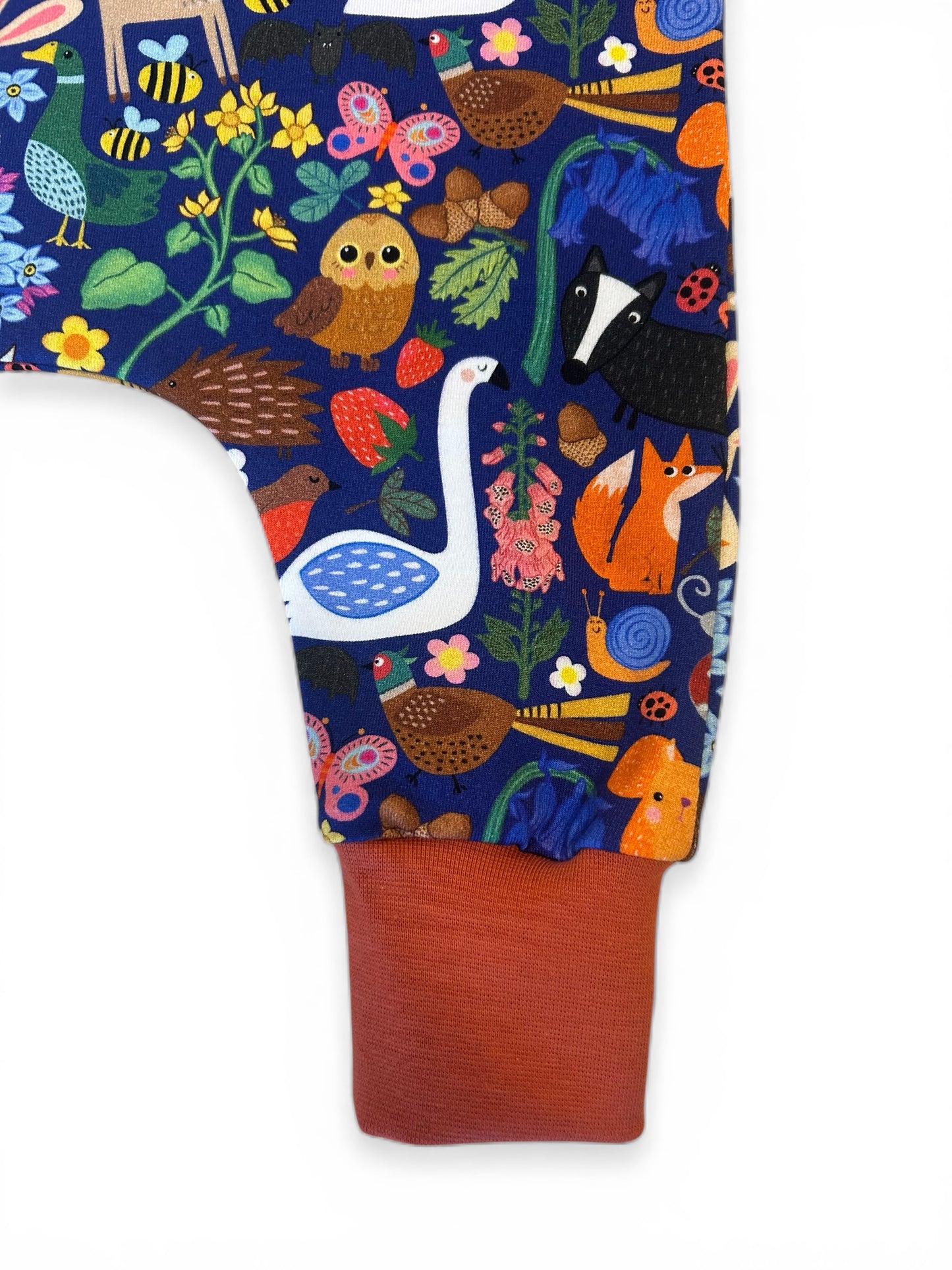 Woodland Animals Baby & Toddler Jersey Romper