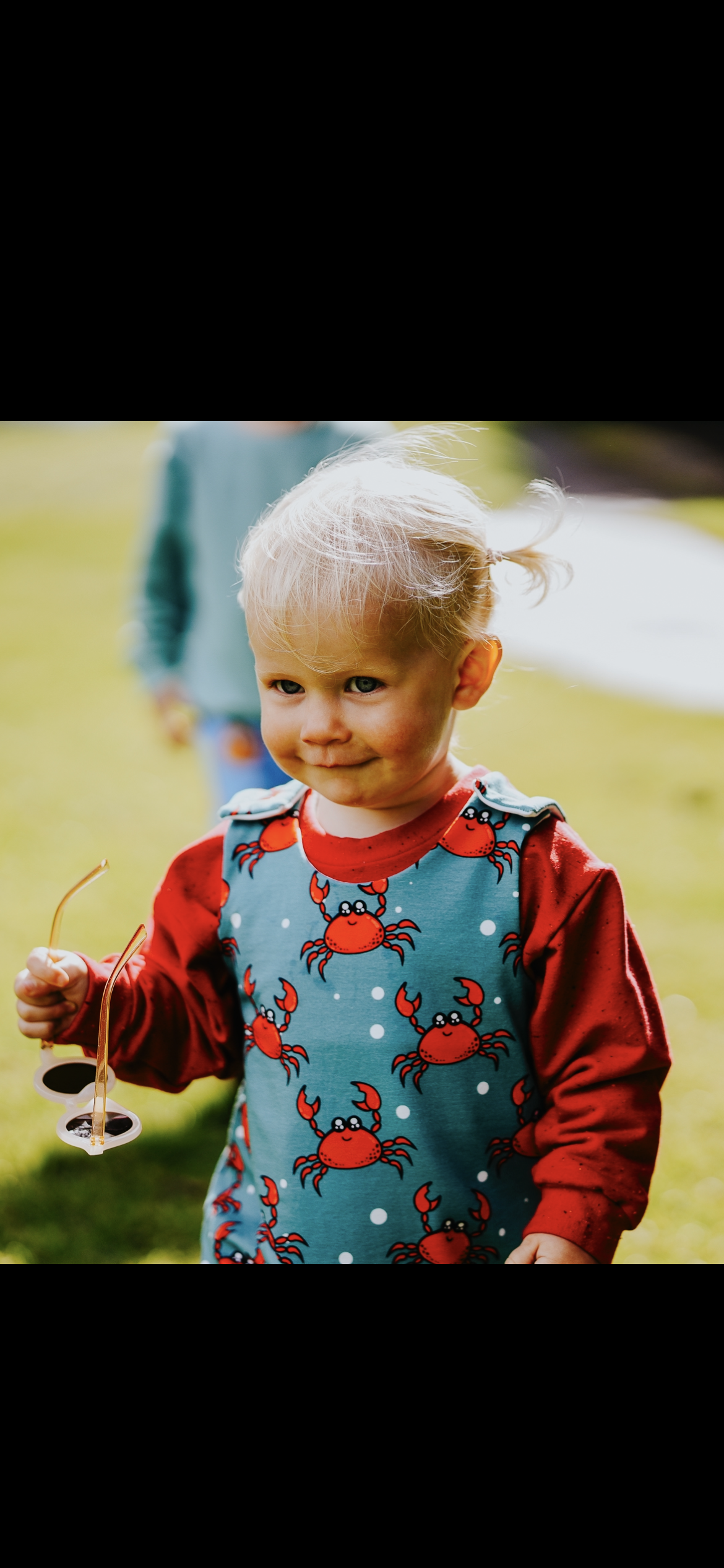 Happy Crab Baby & Toddler Jersey Romper