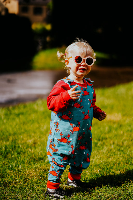 Happy Crab Baby & Toddler Jersey Romper