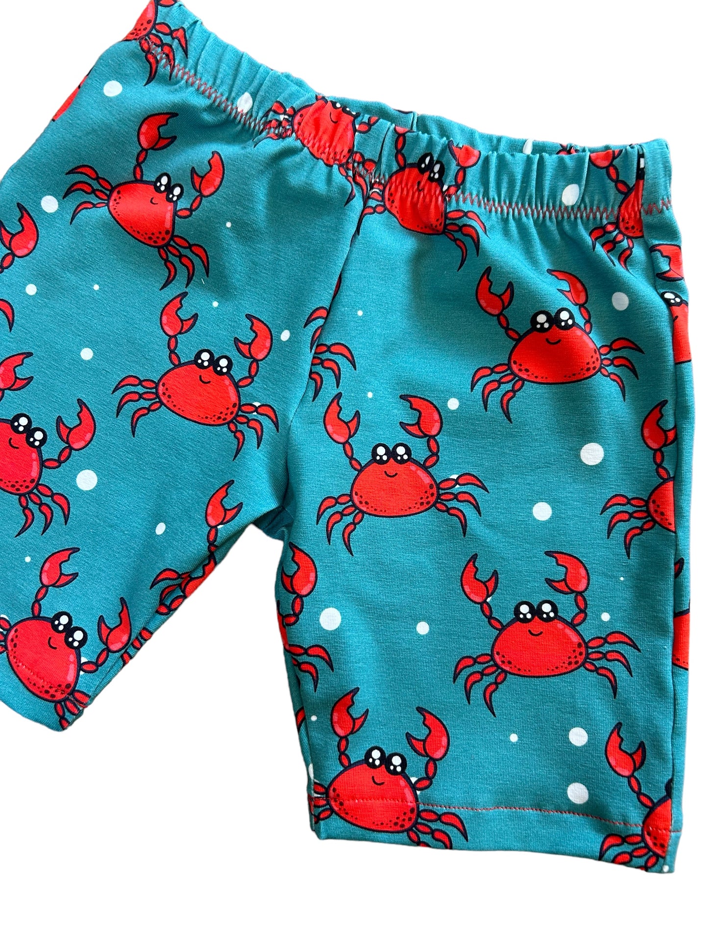 Summer Crabs Toddler & Children's Jersey Shorts