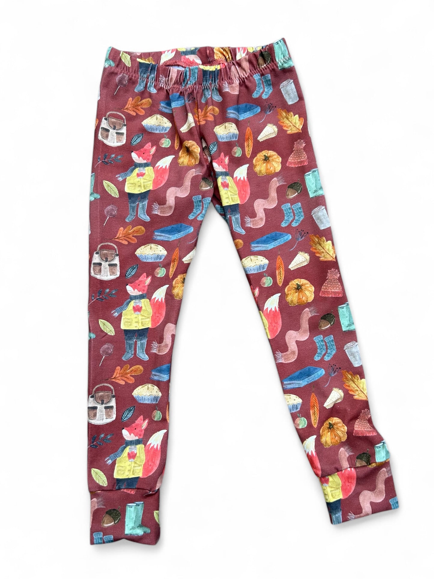 Autumn Mr Fox Toddler & Children's Jersey Leggings