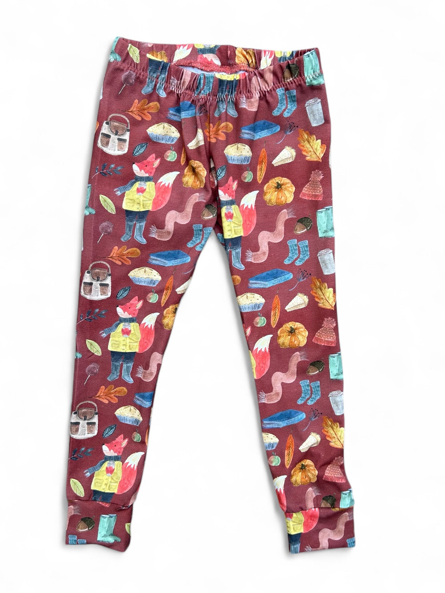 Autumn Mr Fox Toddler & Children's Jersey Leggings