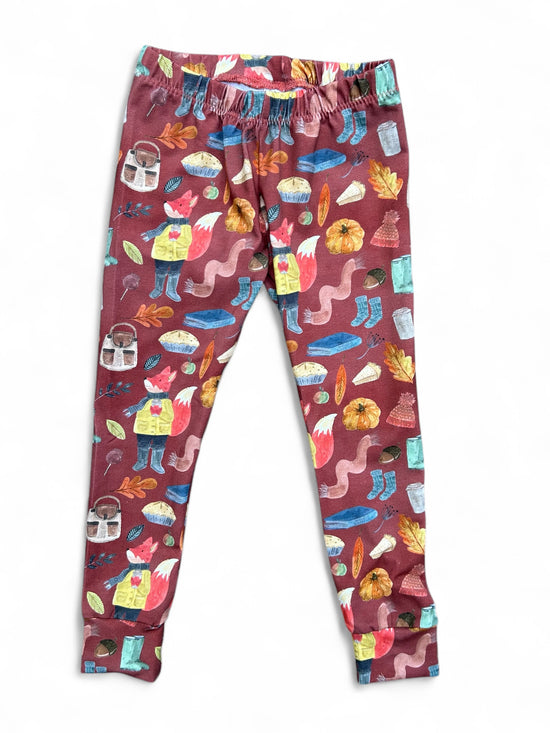 Autumn Mr Fox Toddler & Children's Jersey Leggings