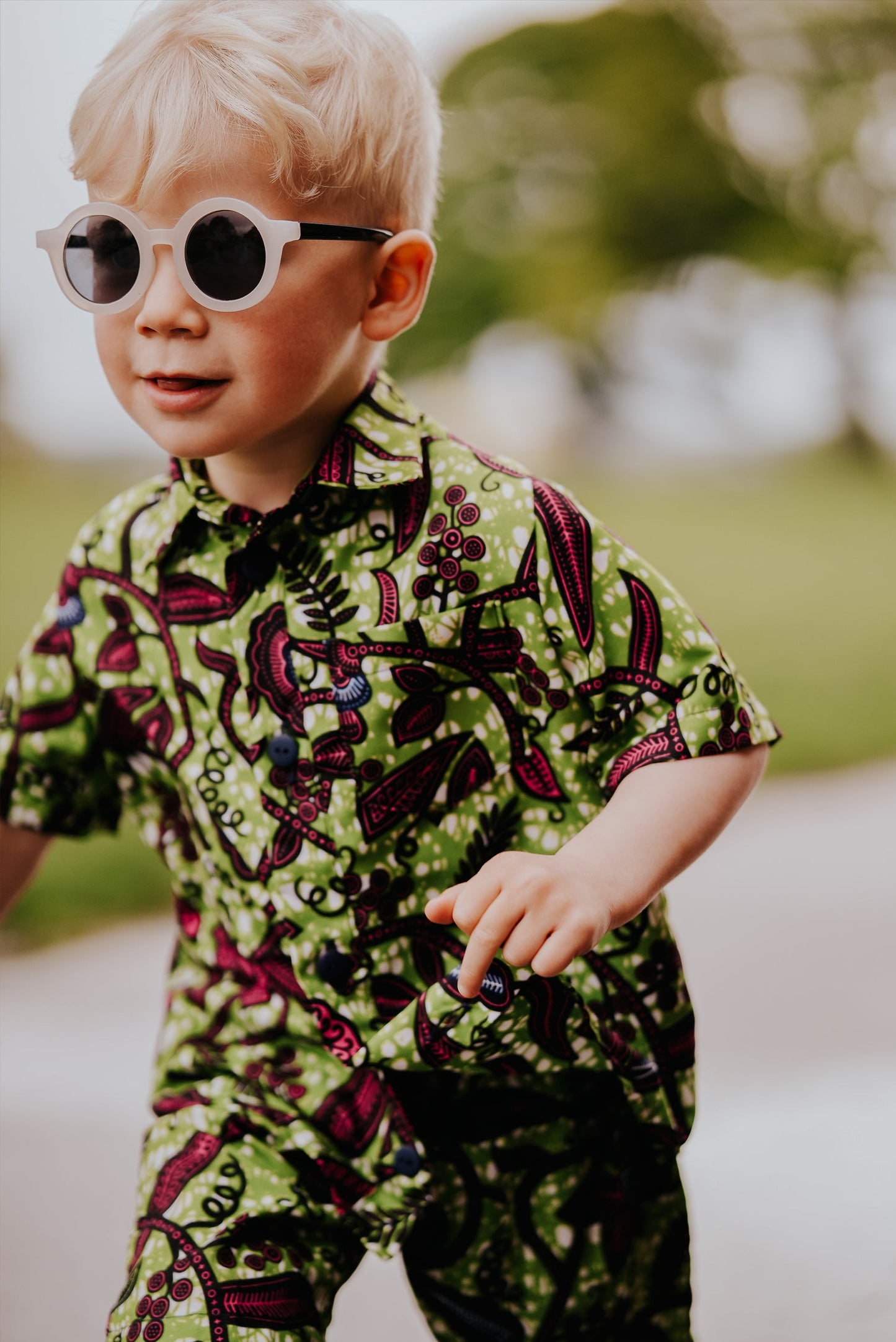 Jungle Fever Print Baby & Children's Shirt