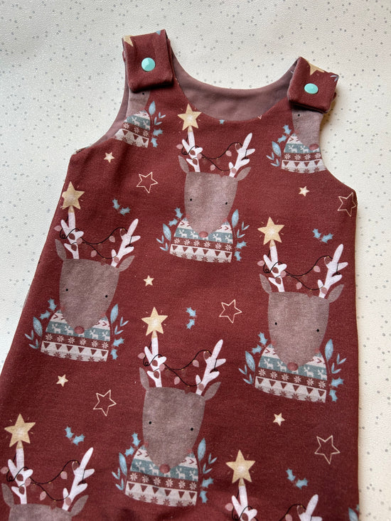 Rufus Reindeer Baby & Toddler Jersey Romper