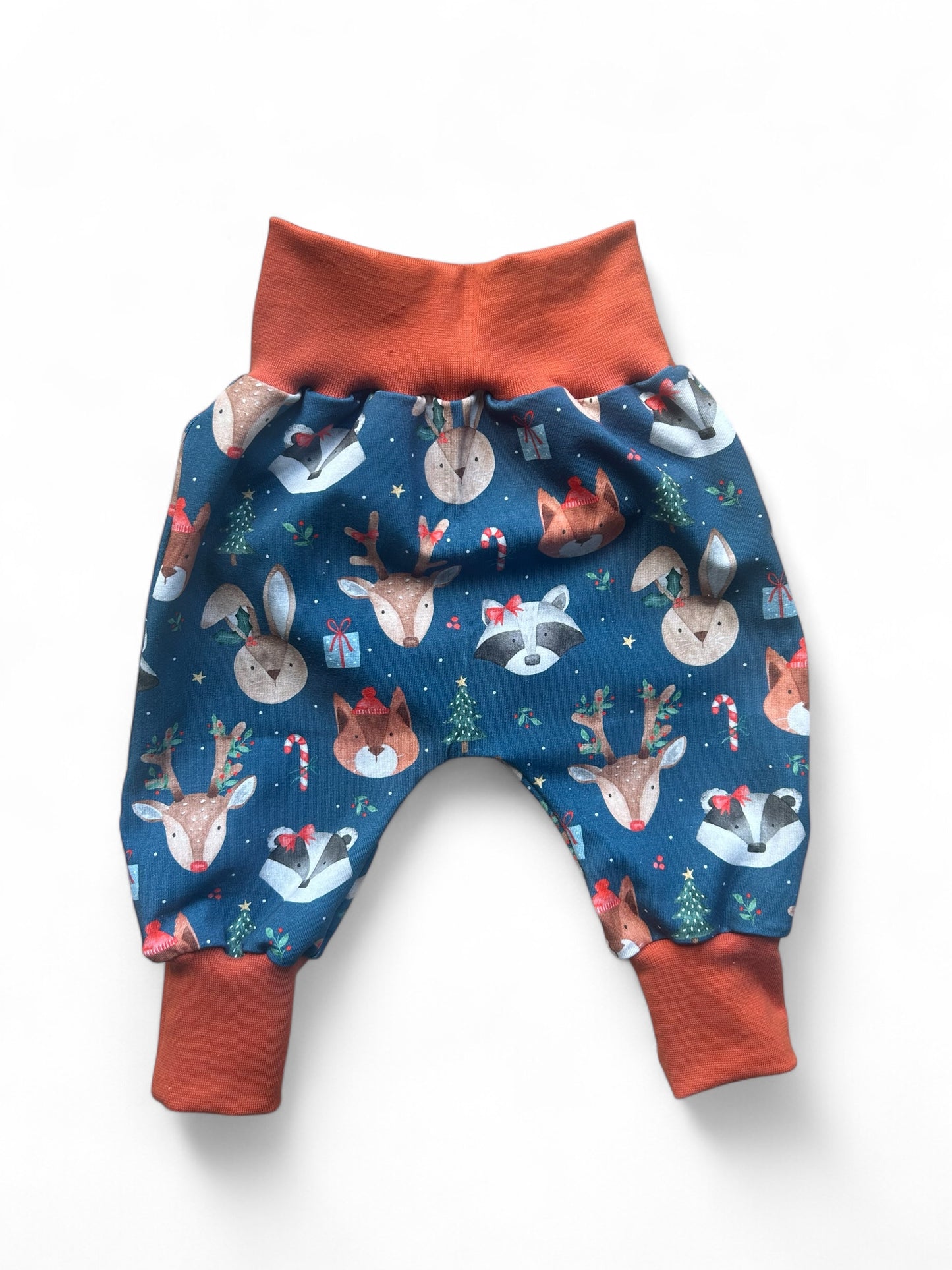 Festive Animals Jersey Baby & Toddler Harem Pants
