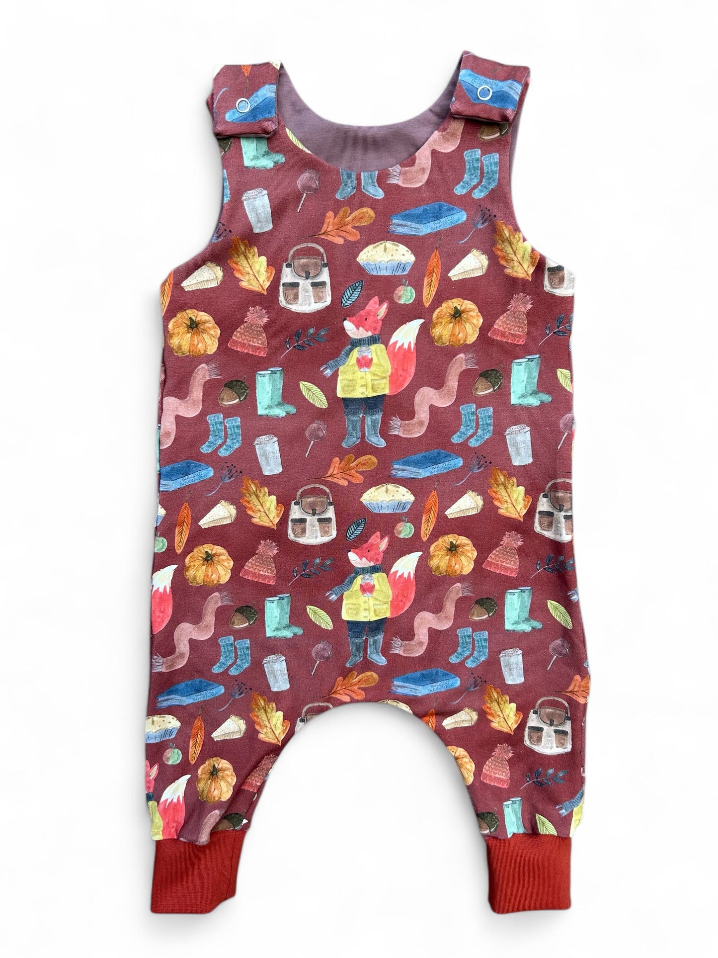Autumn Mr Fox Baby & Toddler Jersey Romper