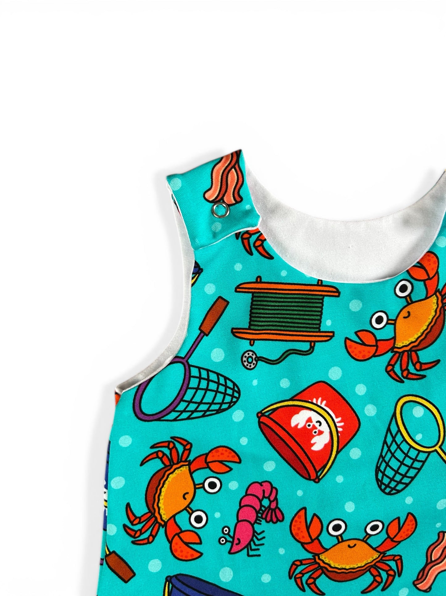 Jeremy the Crab Baby & Toddler Jersey Romper