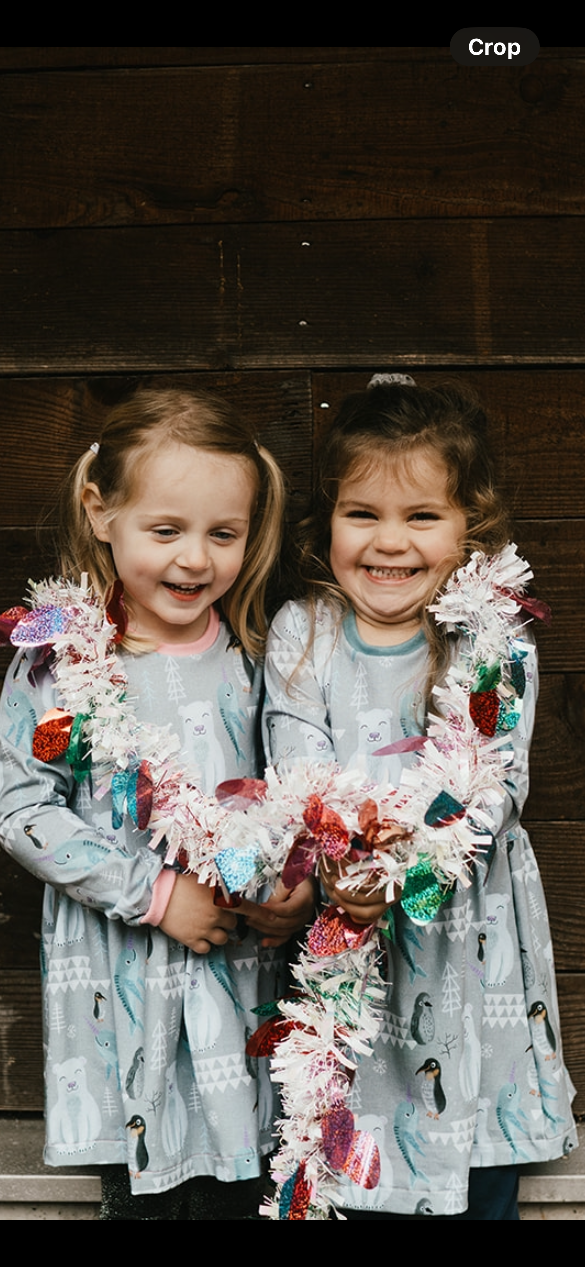 Arctic Animals Christmas Baby & Toddler Jersey Dress