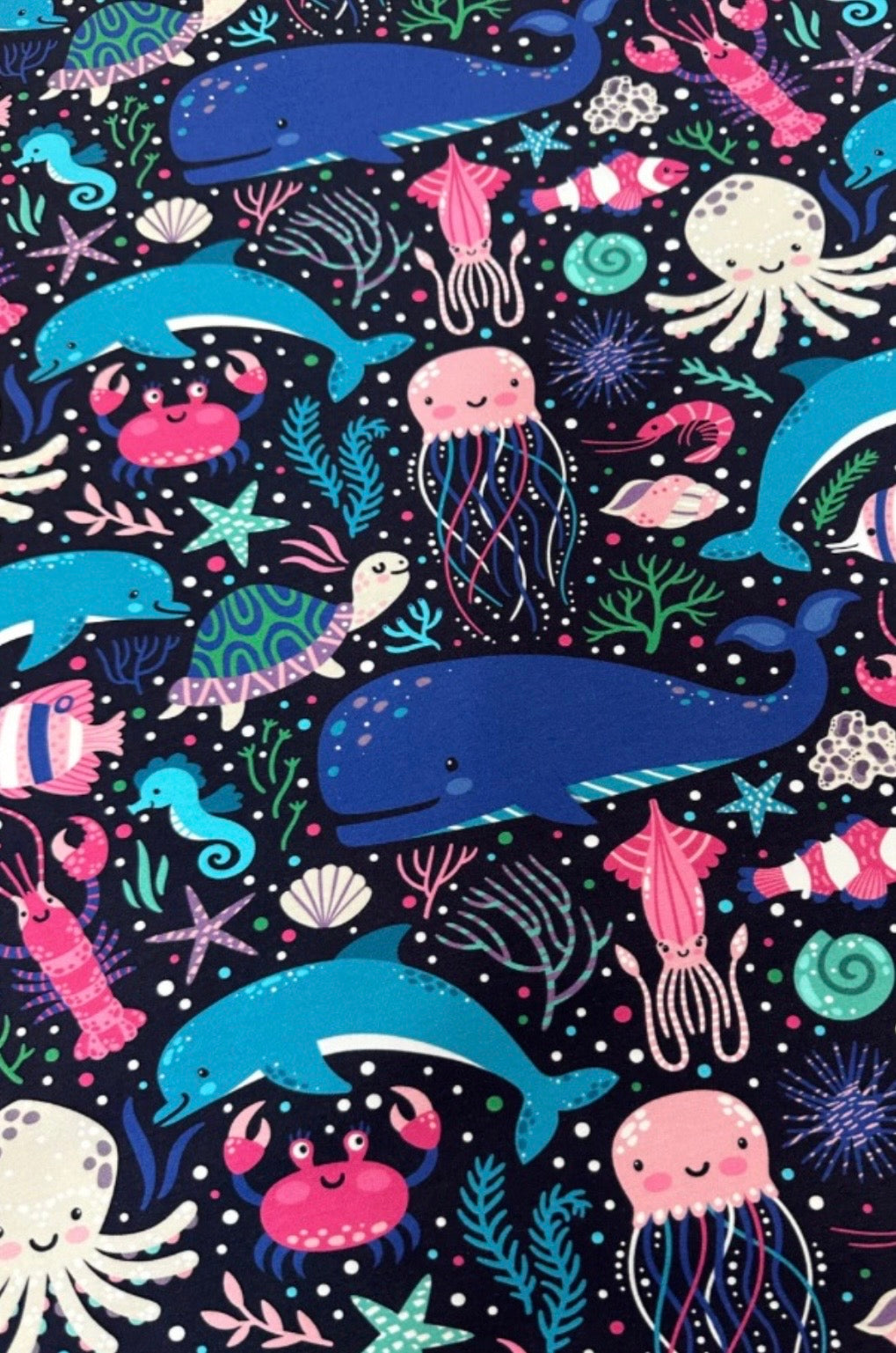 Under The Sea Toddler & Children's Jersey Leggings