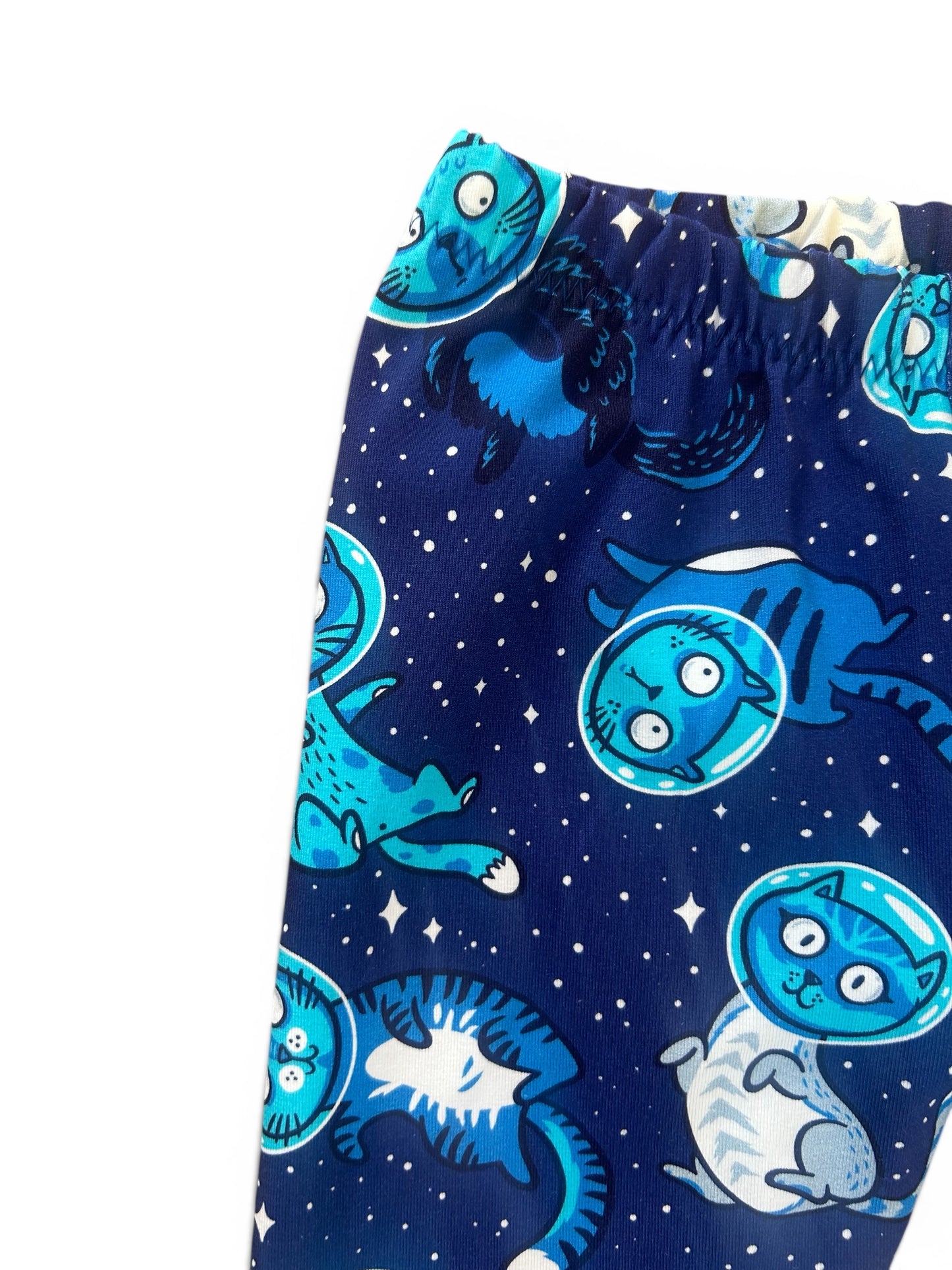 **Pre Order - back in stock mid June** Space Cats Toddler & Children's Jersey Leggings