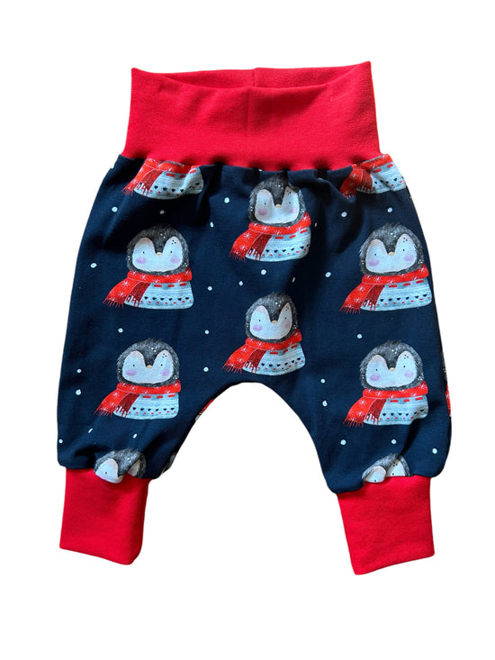 Christmas Penguins Jersey Baby & Toddler Harem Pants