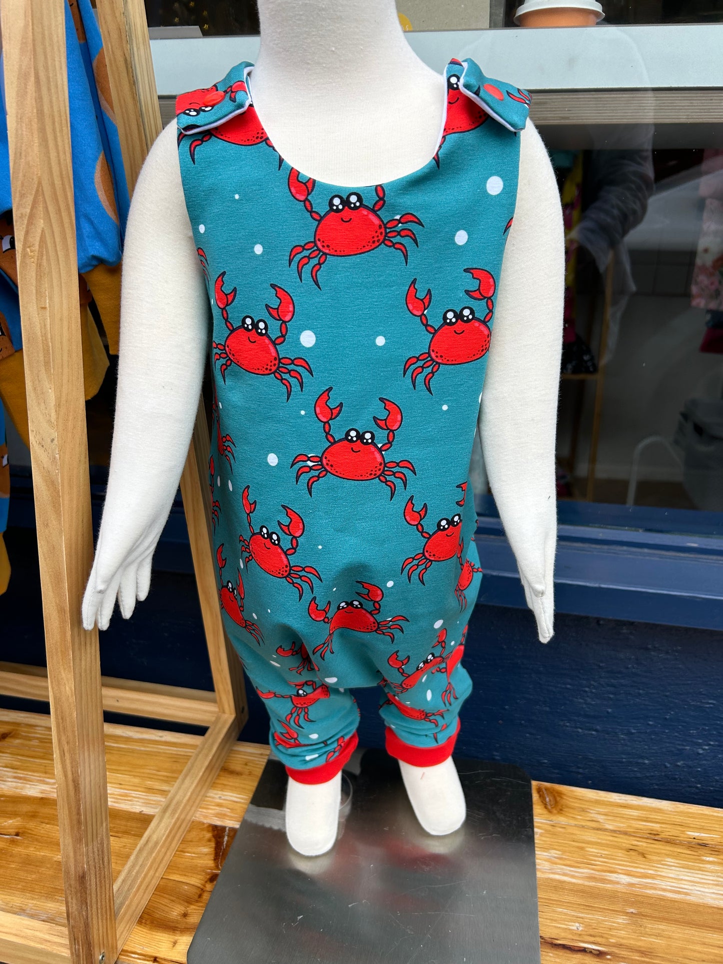 Happy Crab Baby & Toddler Jersey Romper