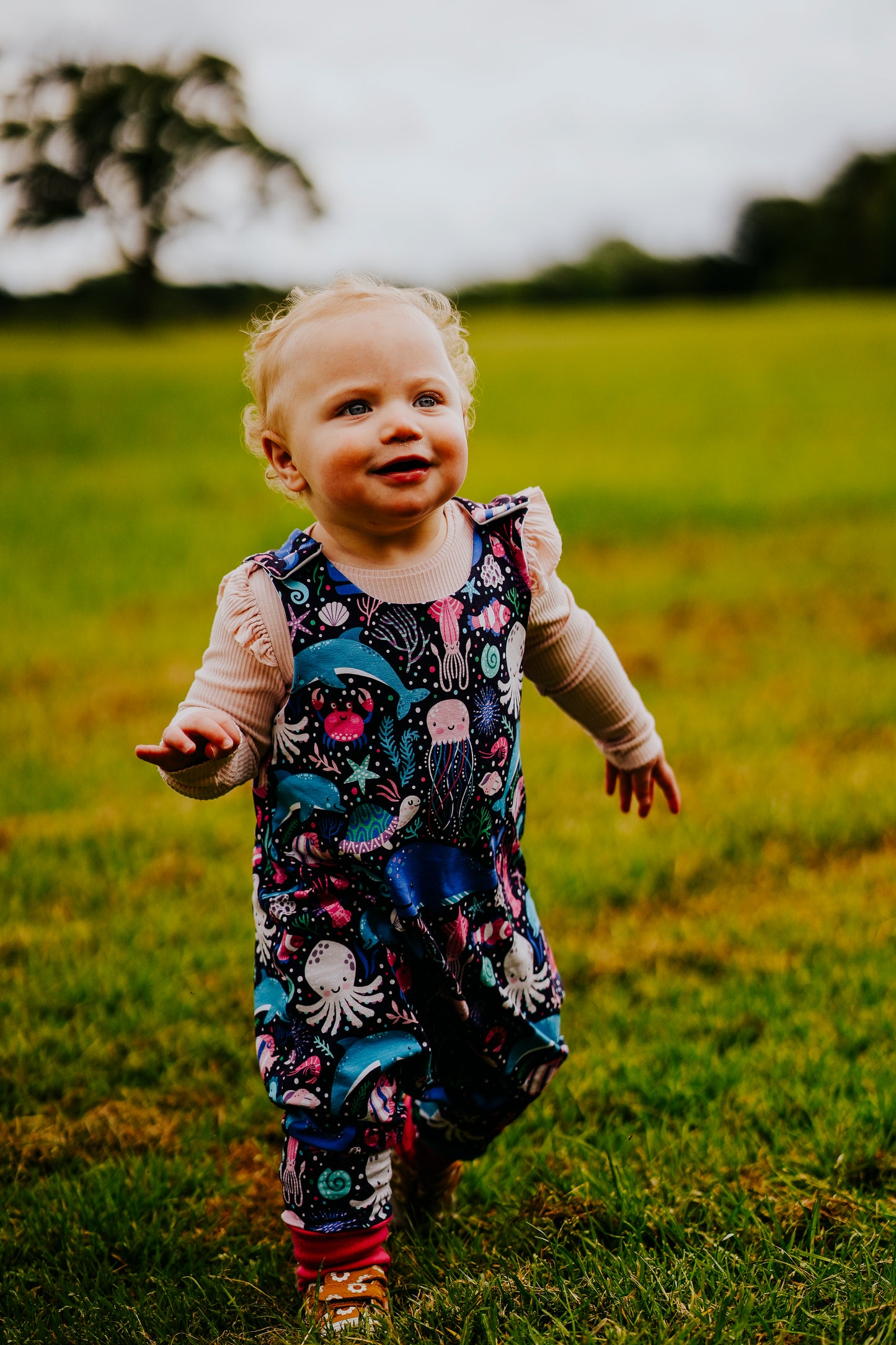 Under The Sea Baby & Toddler Jersey Romper