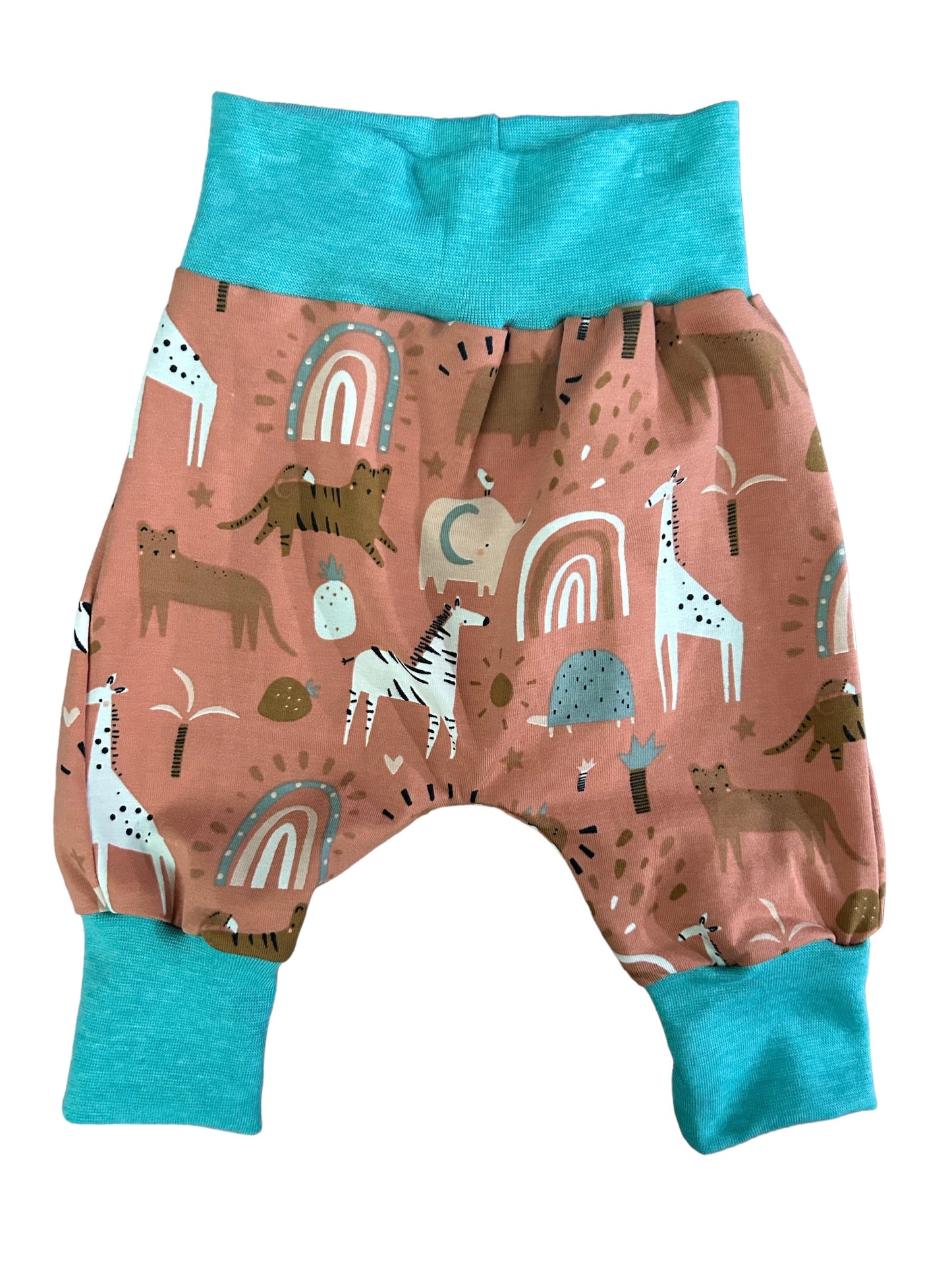 Safari Animals Jersey Baby & Toddler Harem Pants