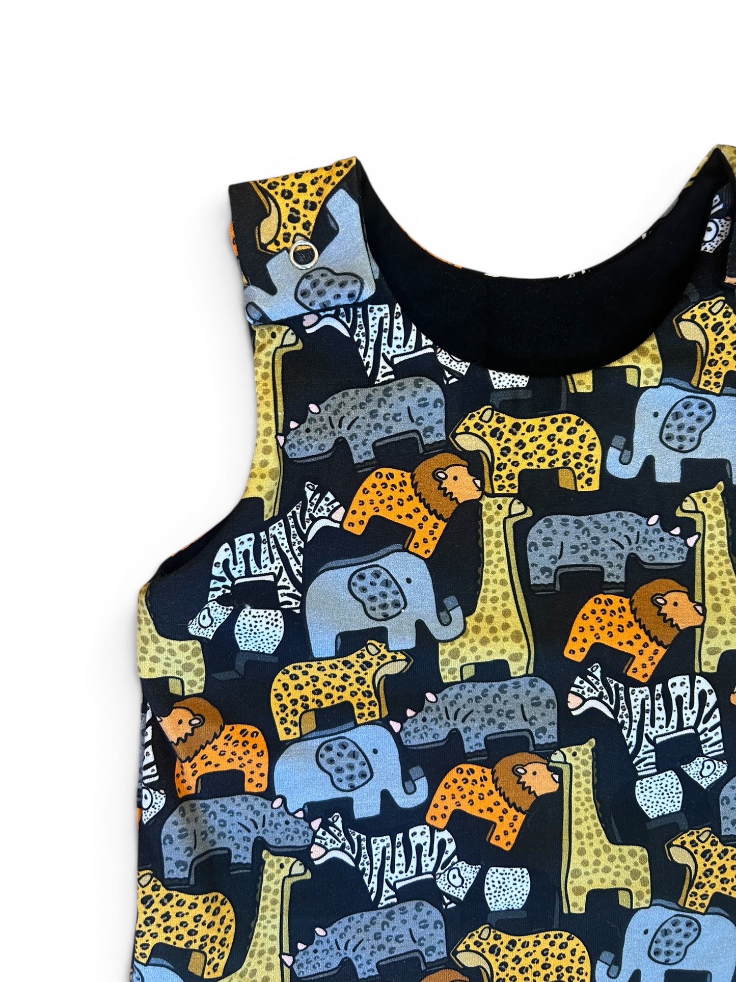 Safari Animals Baby & Toddler Jersey Romper